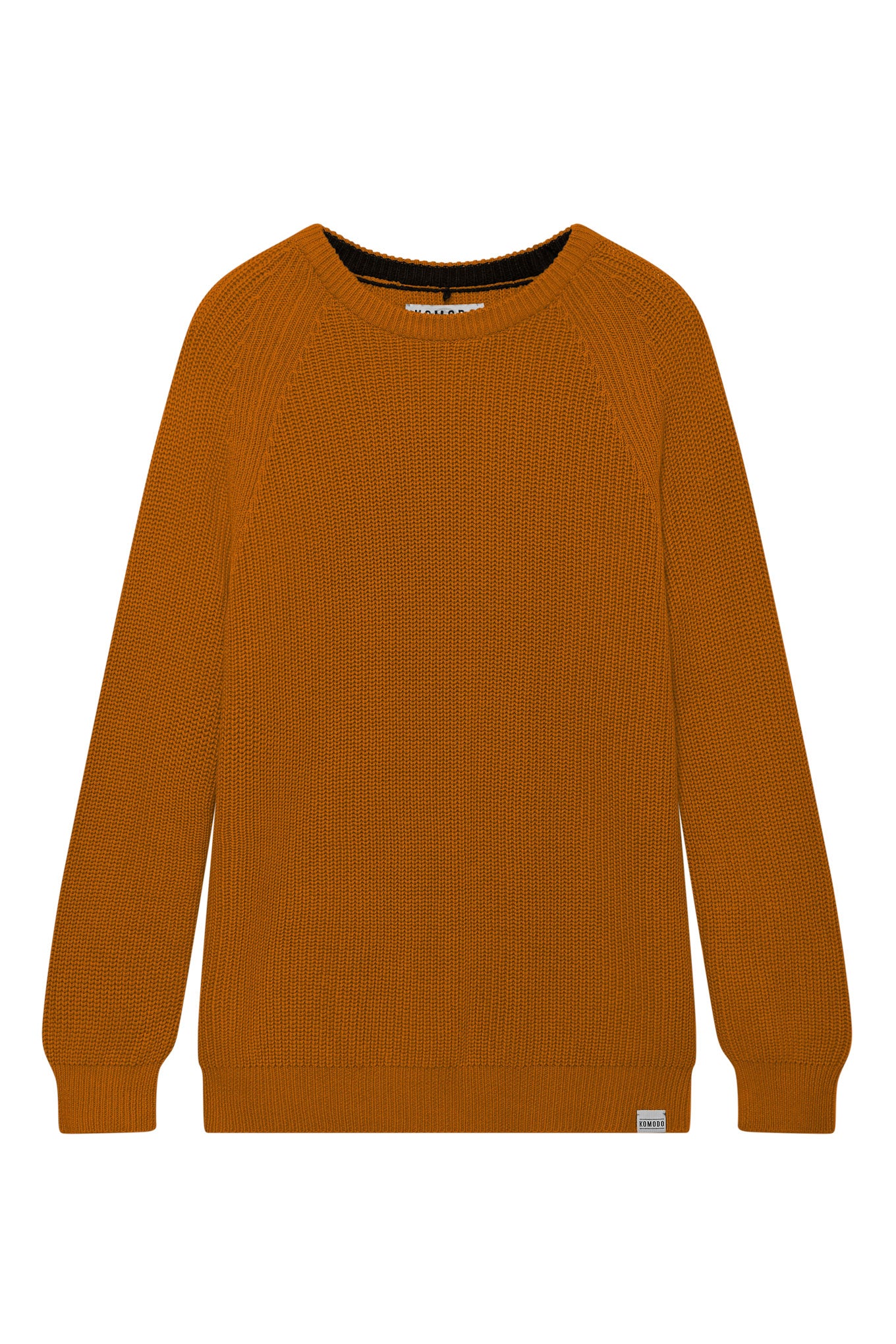 SERGIO - Mens Organic Cotton Jumper Golden Brown