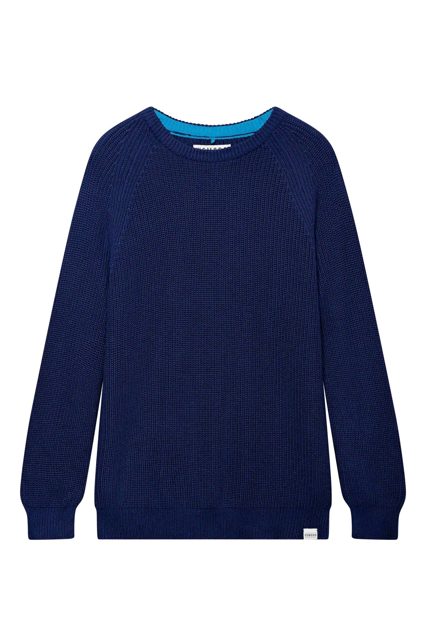 SERGIO - Mens Organic Cotton Jumper Navy