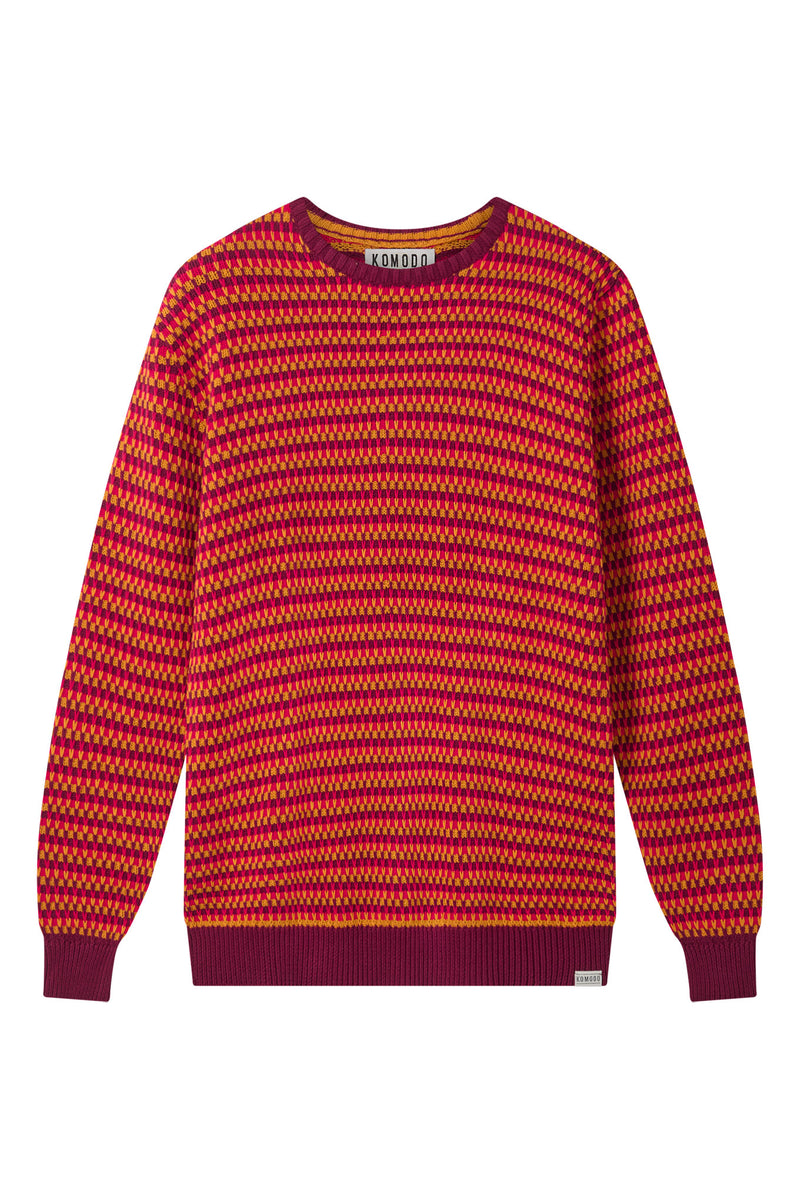 KAI - Organic Cotton Jumper Wine