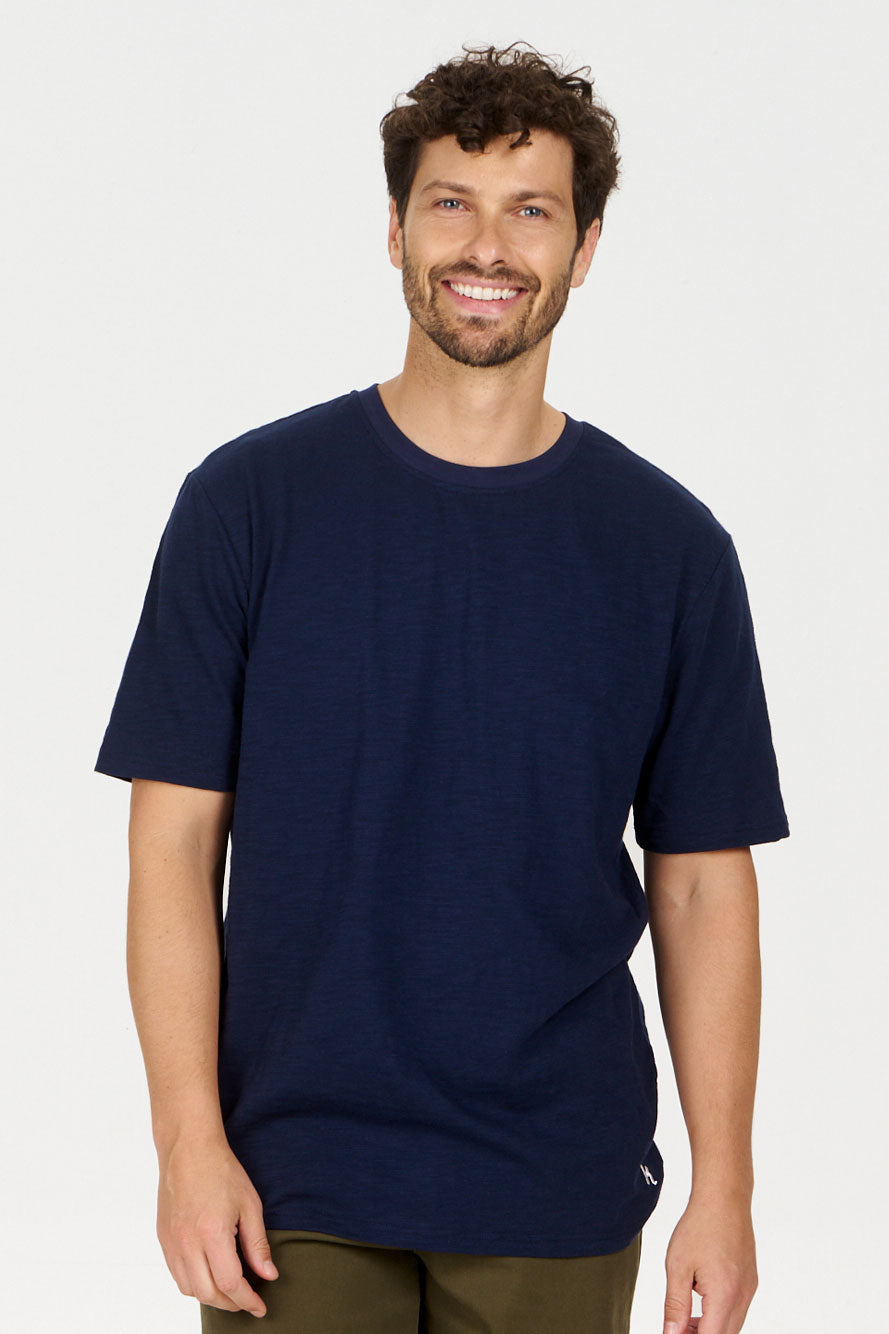 KIN Organic Cotton Tee - Navy