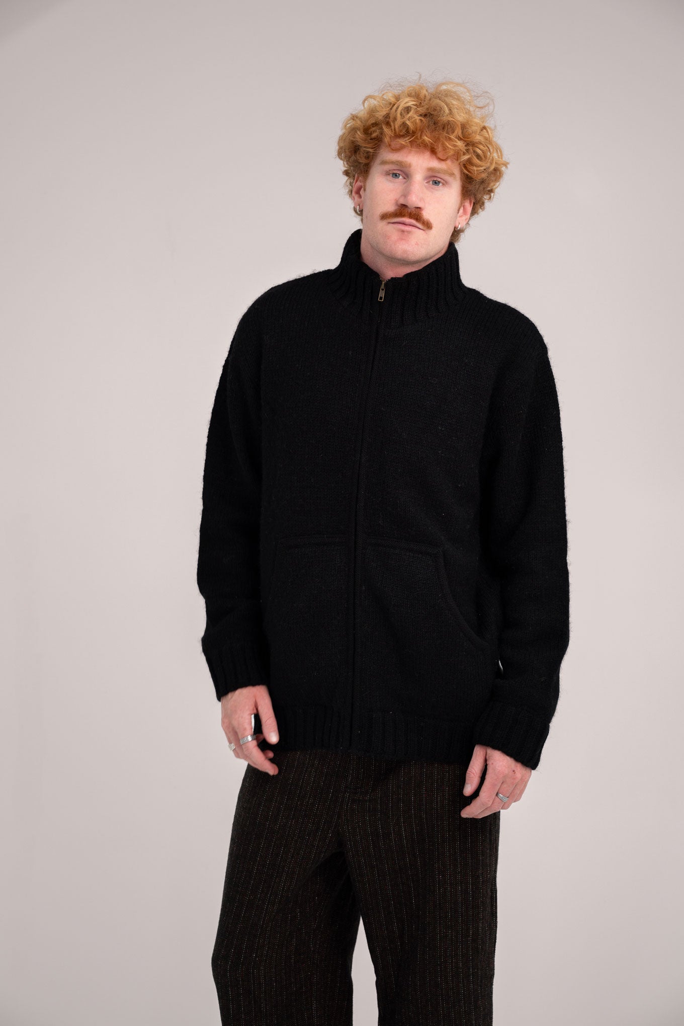 BUNJI Wool Jacket - Black