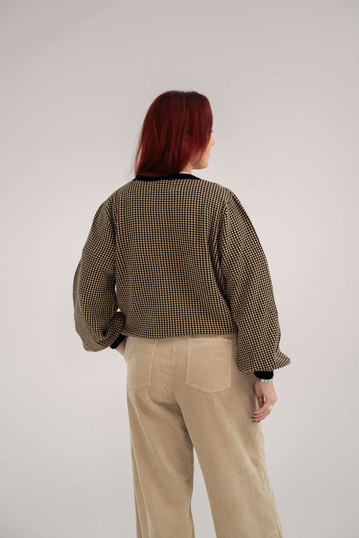 HOPE - Organic Cotton Jumper Black