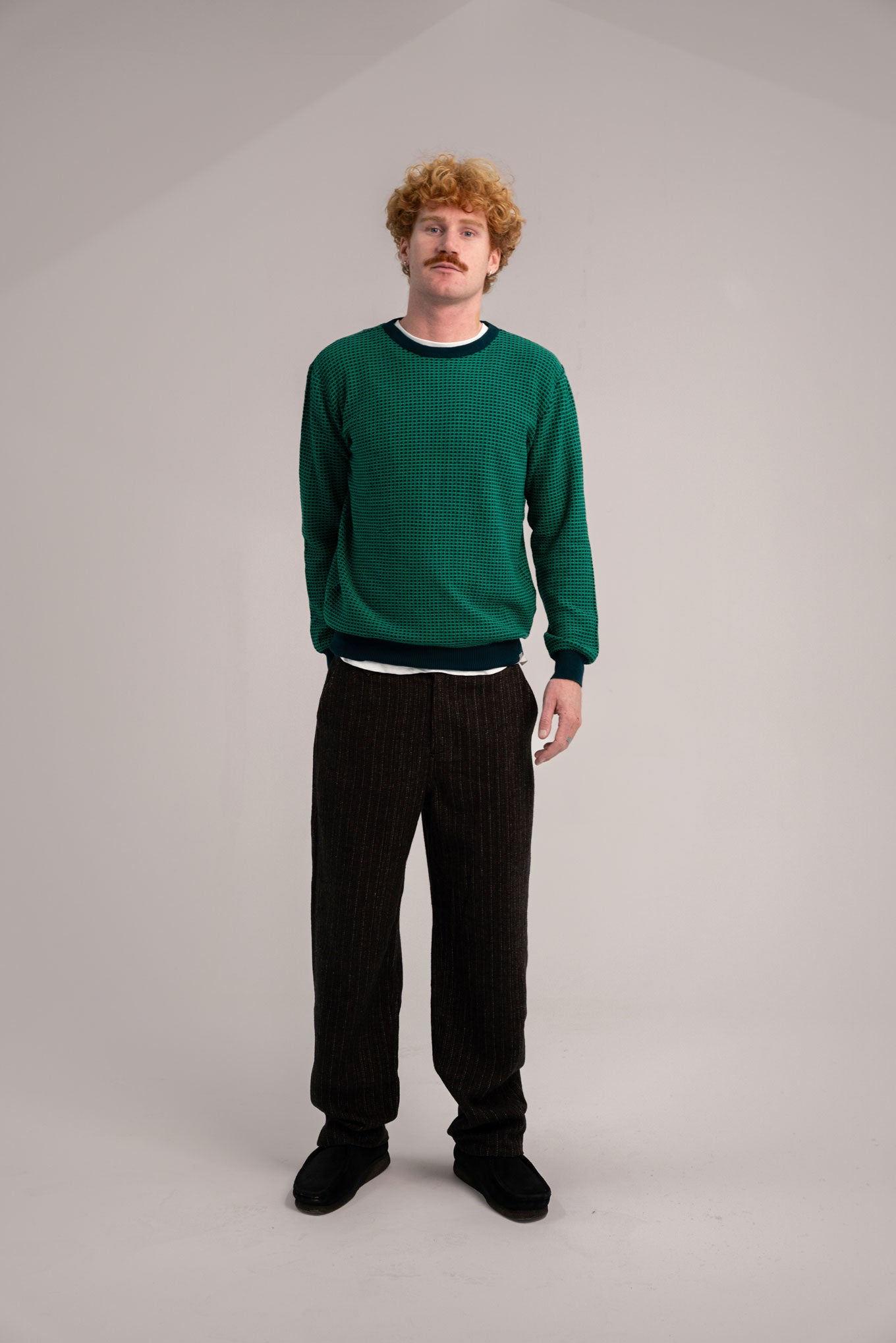 HASAN  - Organic Cotton Jumper Teal