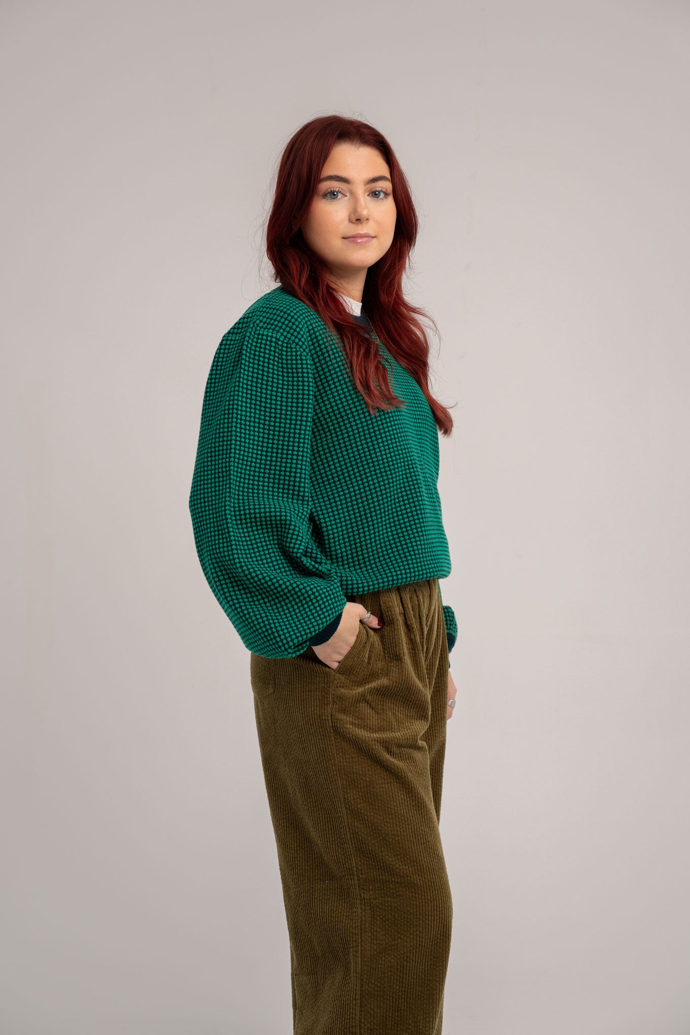 HOPE - Organic Cotton Jumper Teal