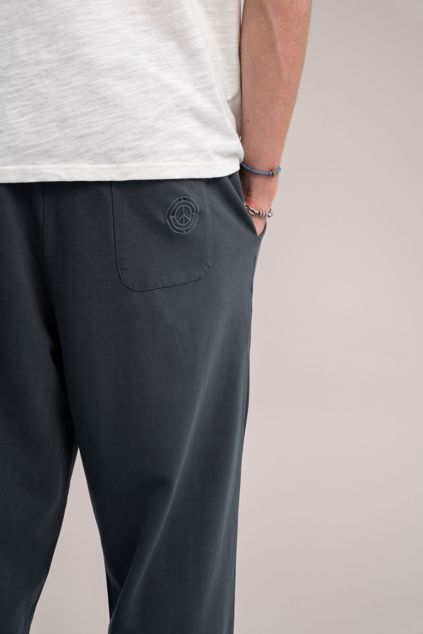 ADAM GOTS Organic Cotton Jogger - Washed Black