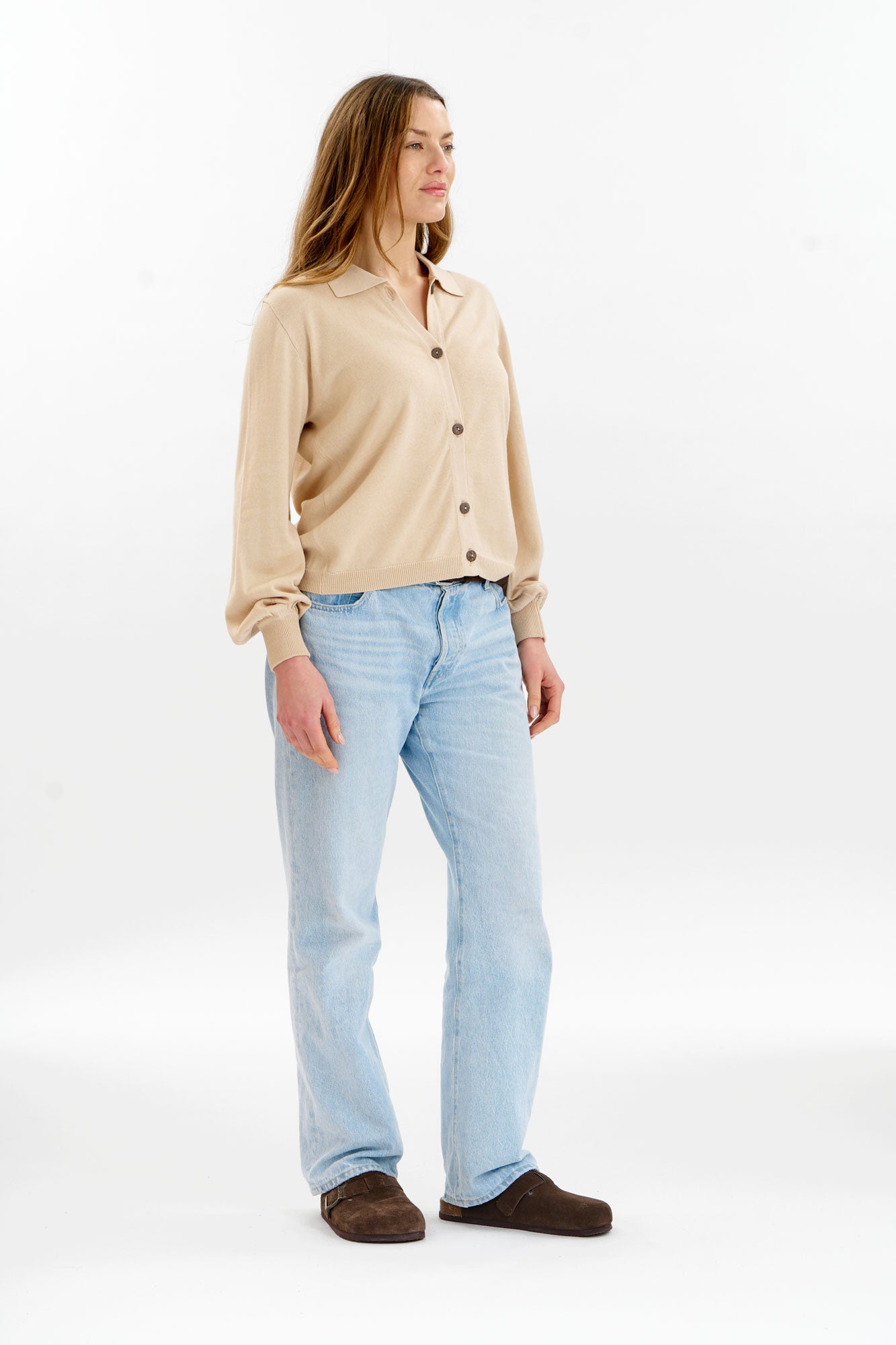 NANI Organic Cotton Cardigan - Cream
