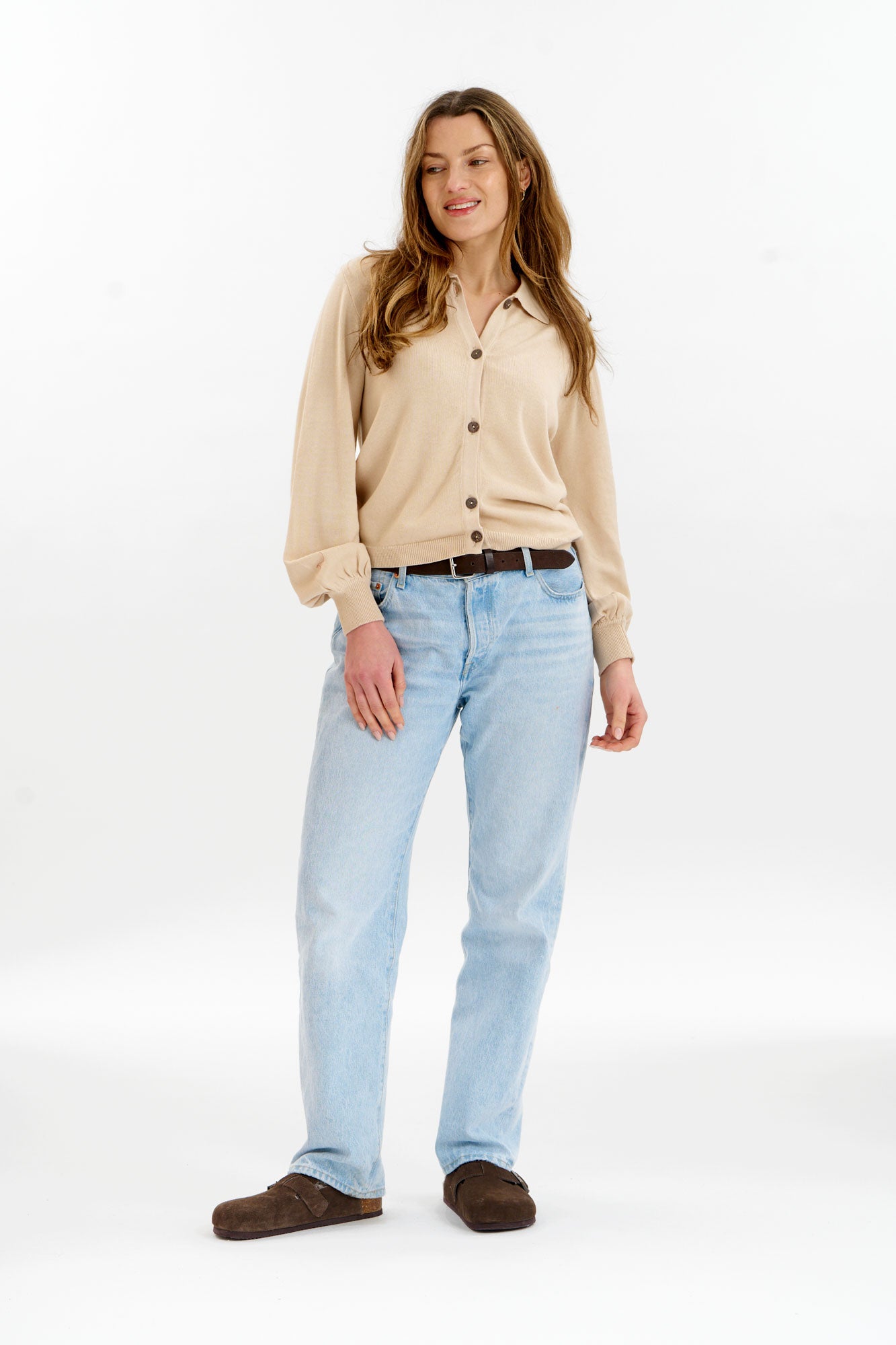 NANI Organic Cotton Cardigan - Cream