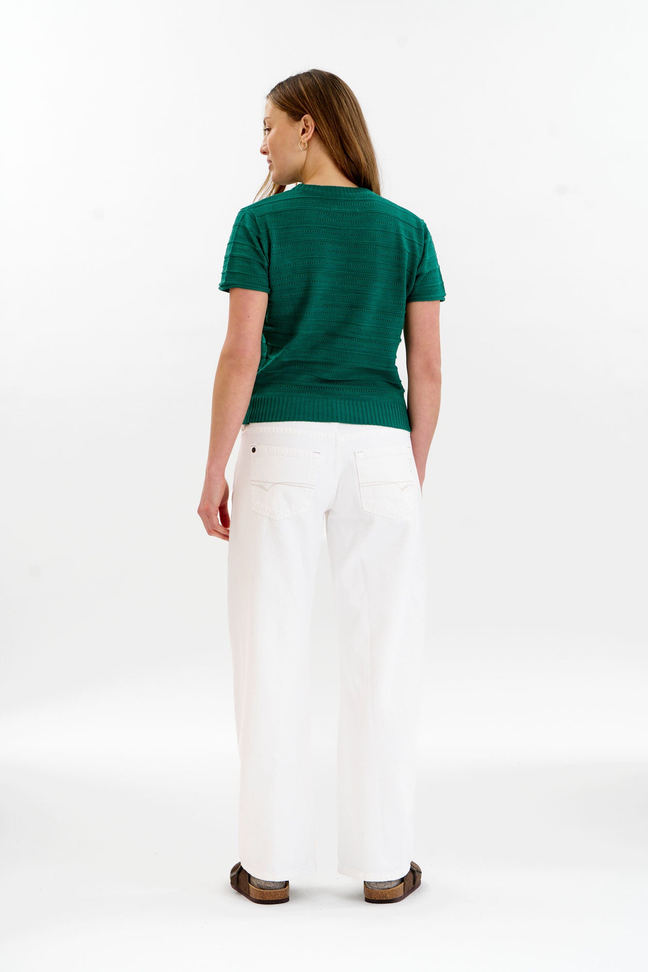 POSEY Organic Cotton Knit Tee - Green