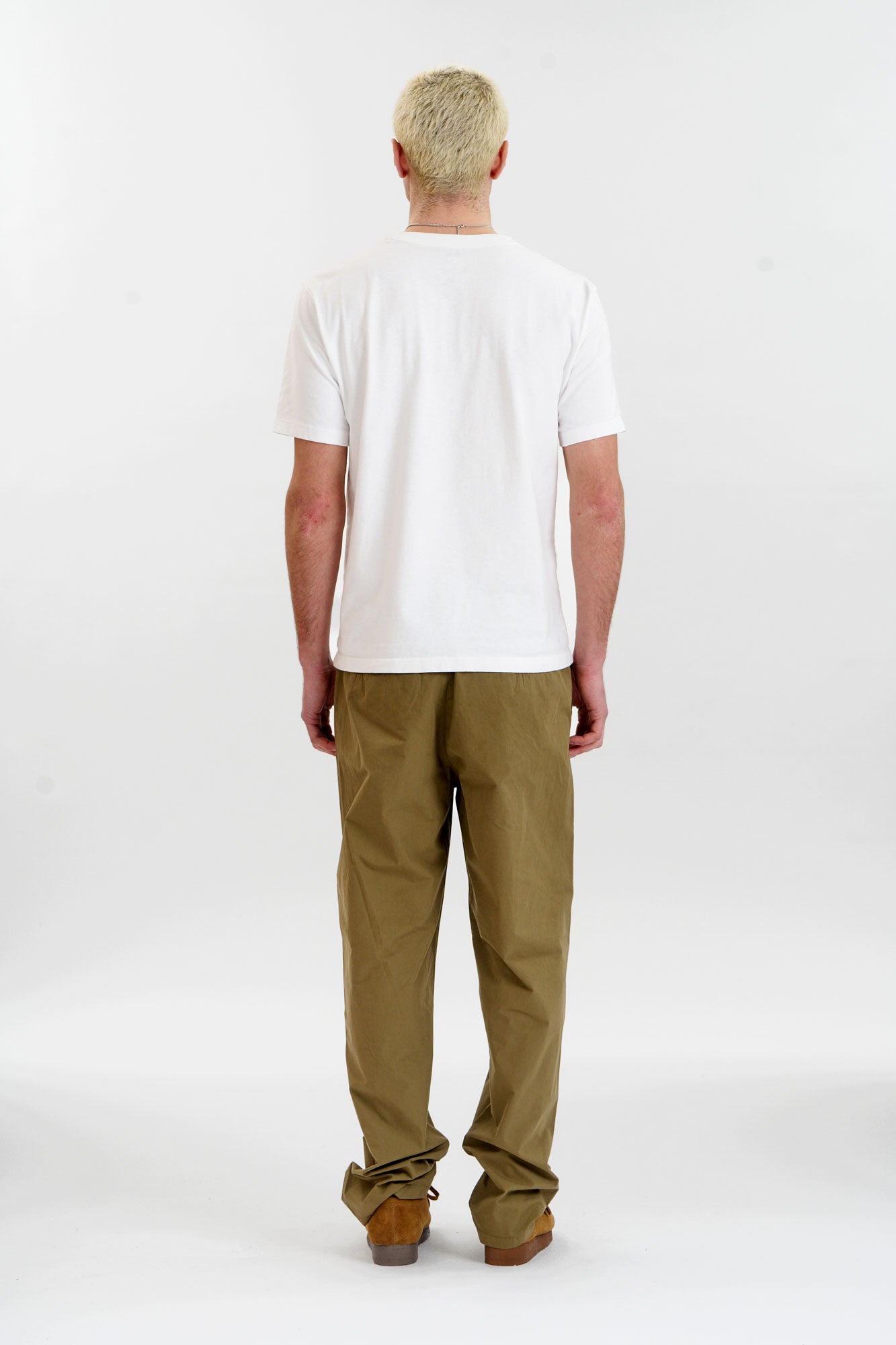 BOWIE Organic Cotton Trouser - Olive