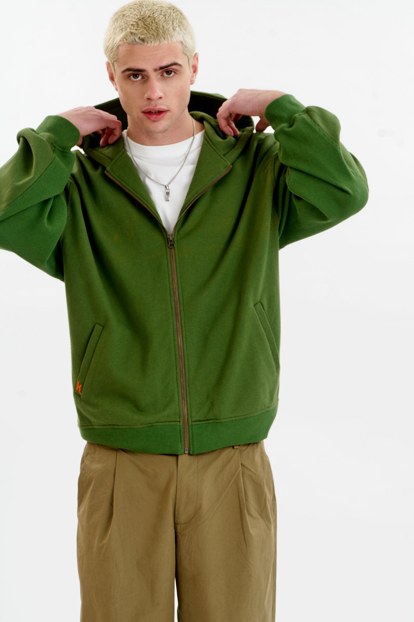 LUCA Organic Cotton Hoody - Green