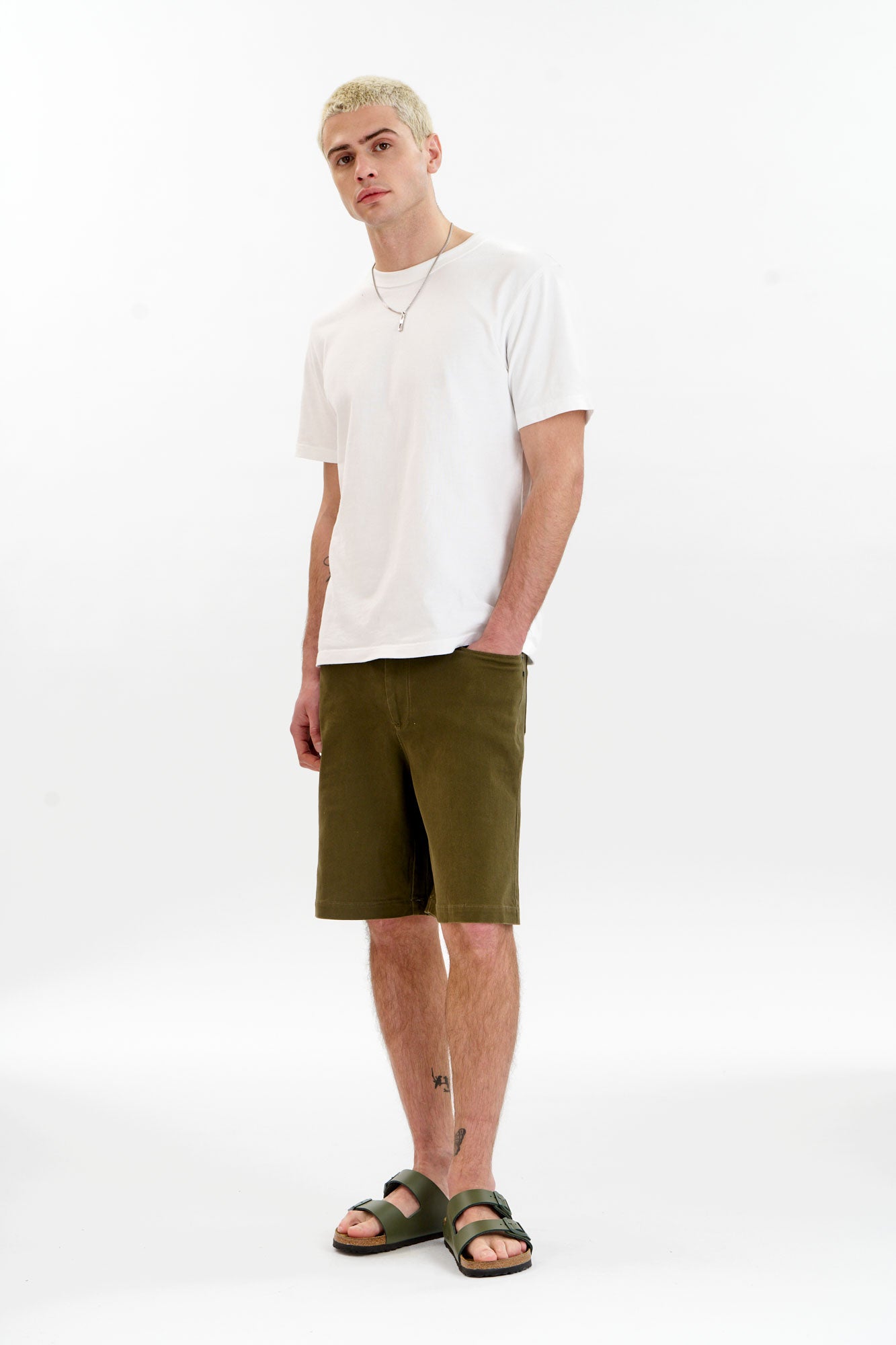 JAMBO Organic Cotton Twill Short - Green