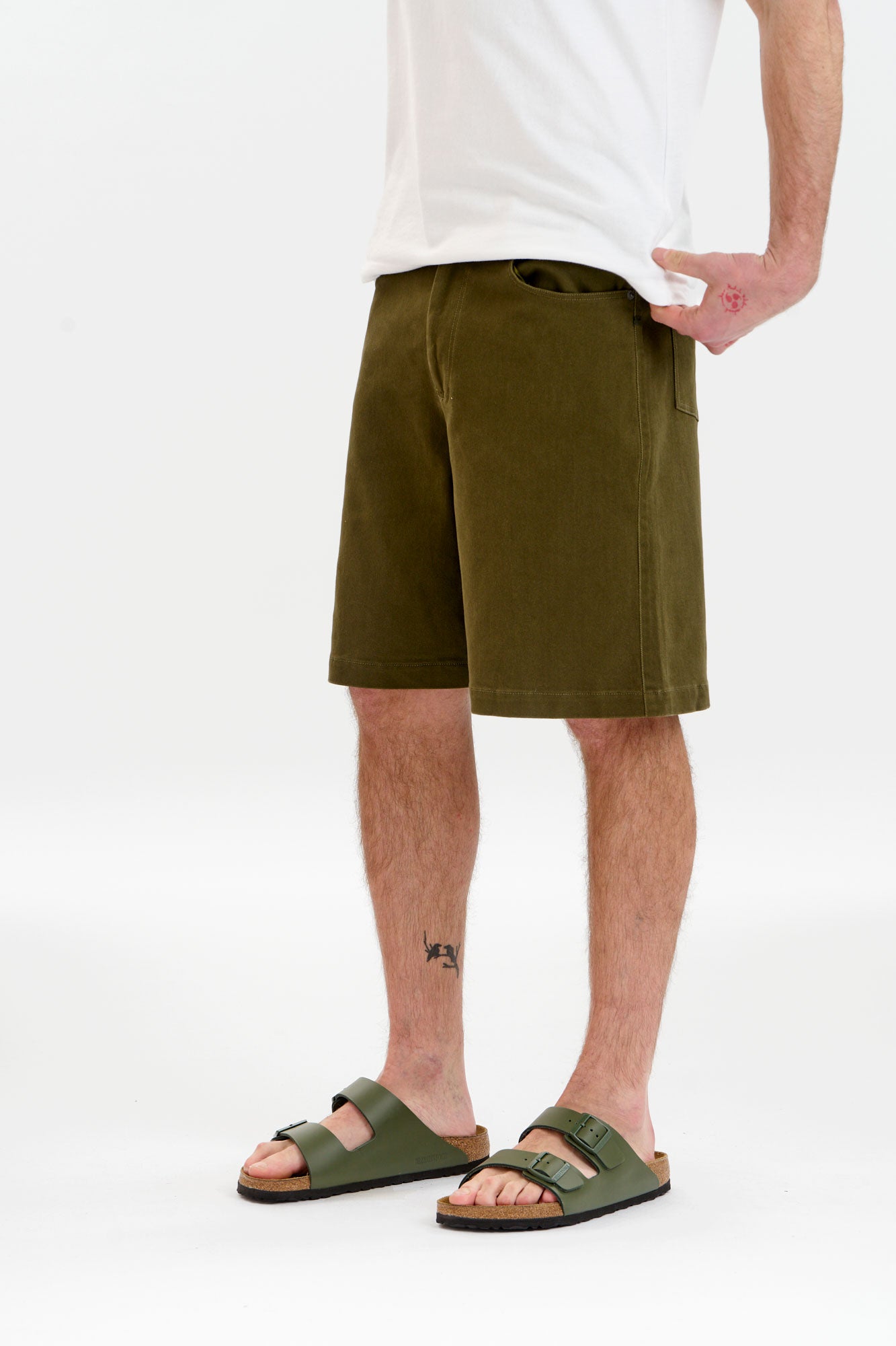 JAMBO Organic Cotton Twill Short - Green