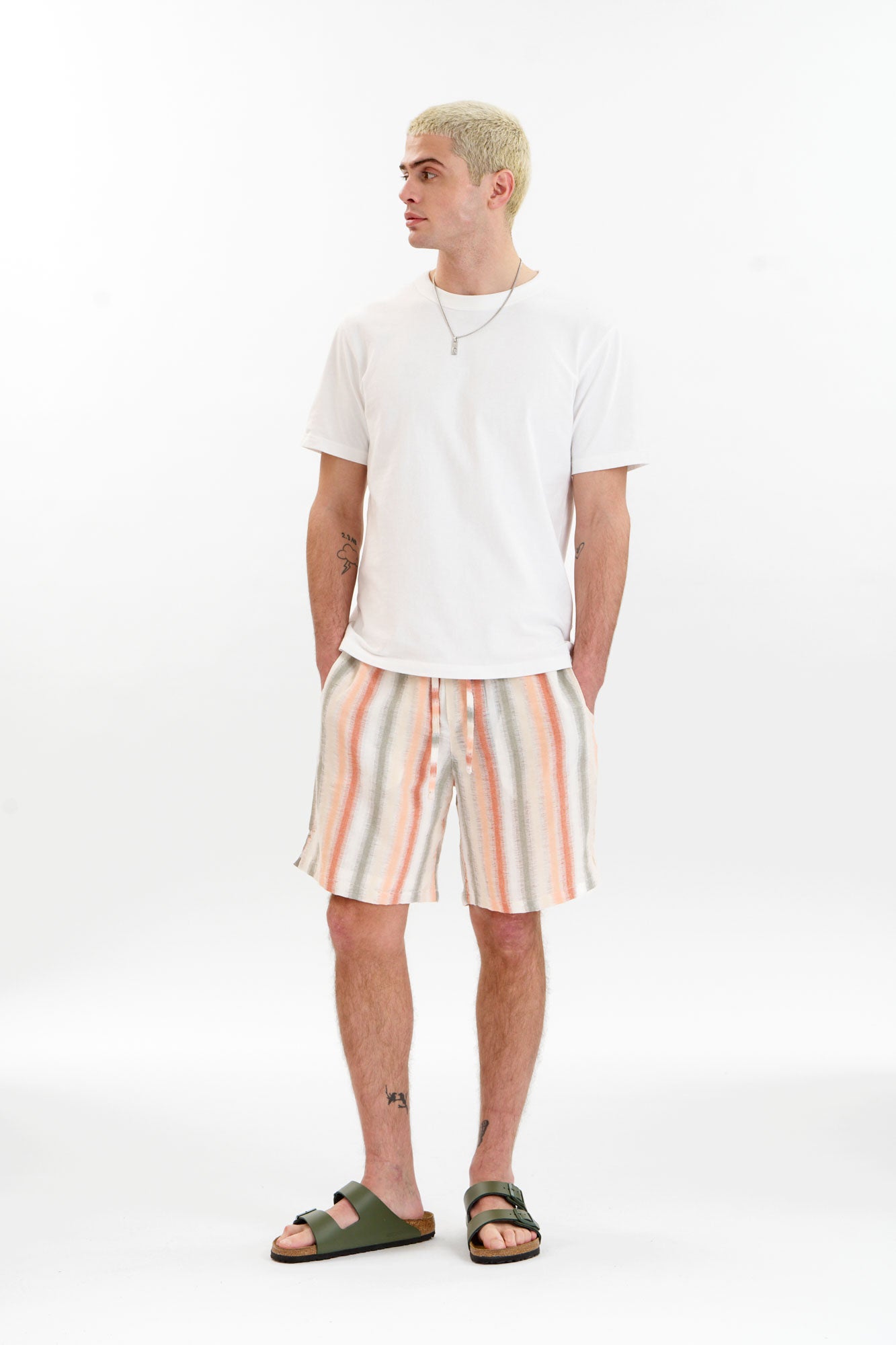 TOM Organic Cotton Short - stripe