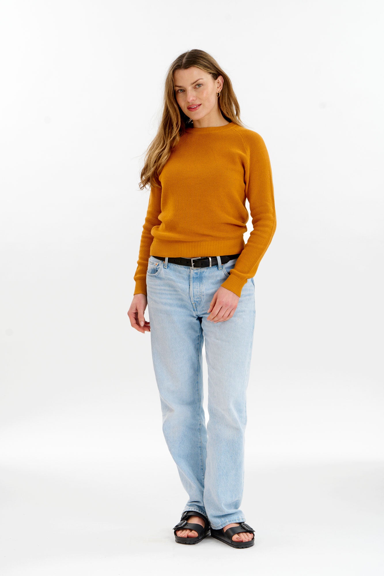 FOG Organic Cotton Jumper - Mustard