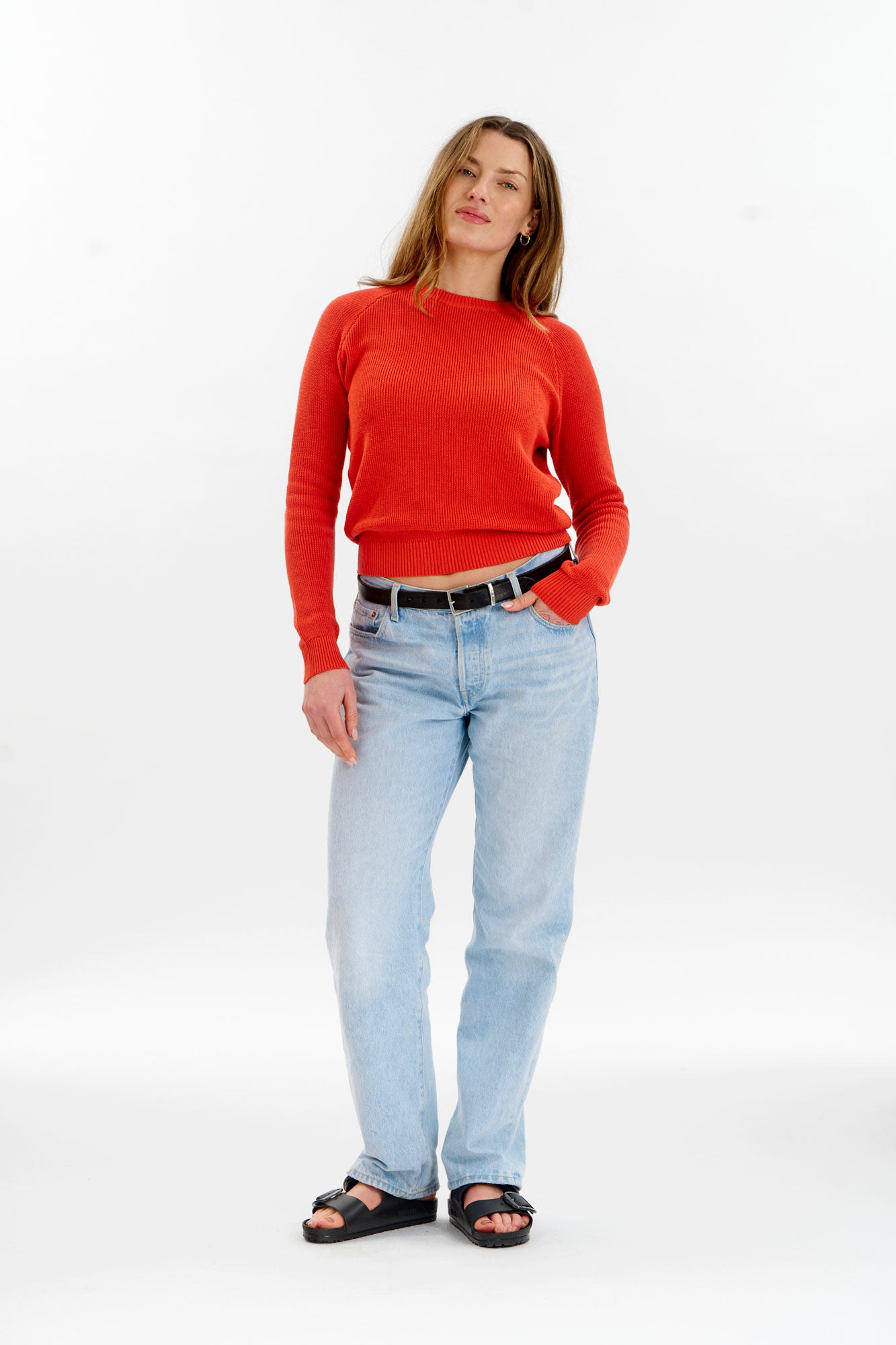 FOG Organic Cotton Jumper - Red
