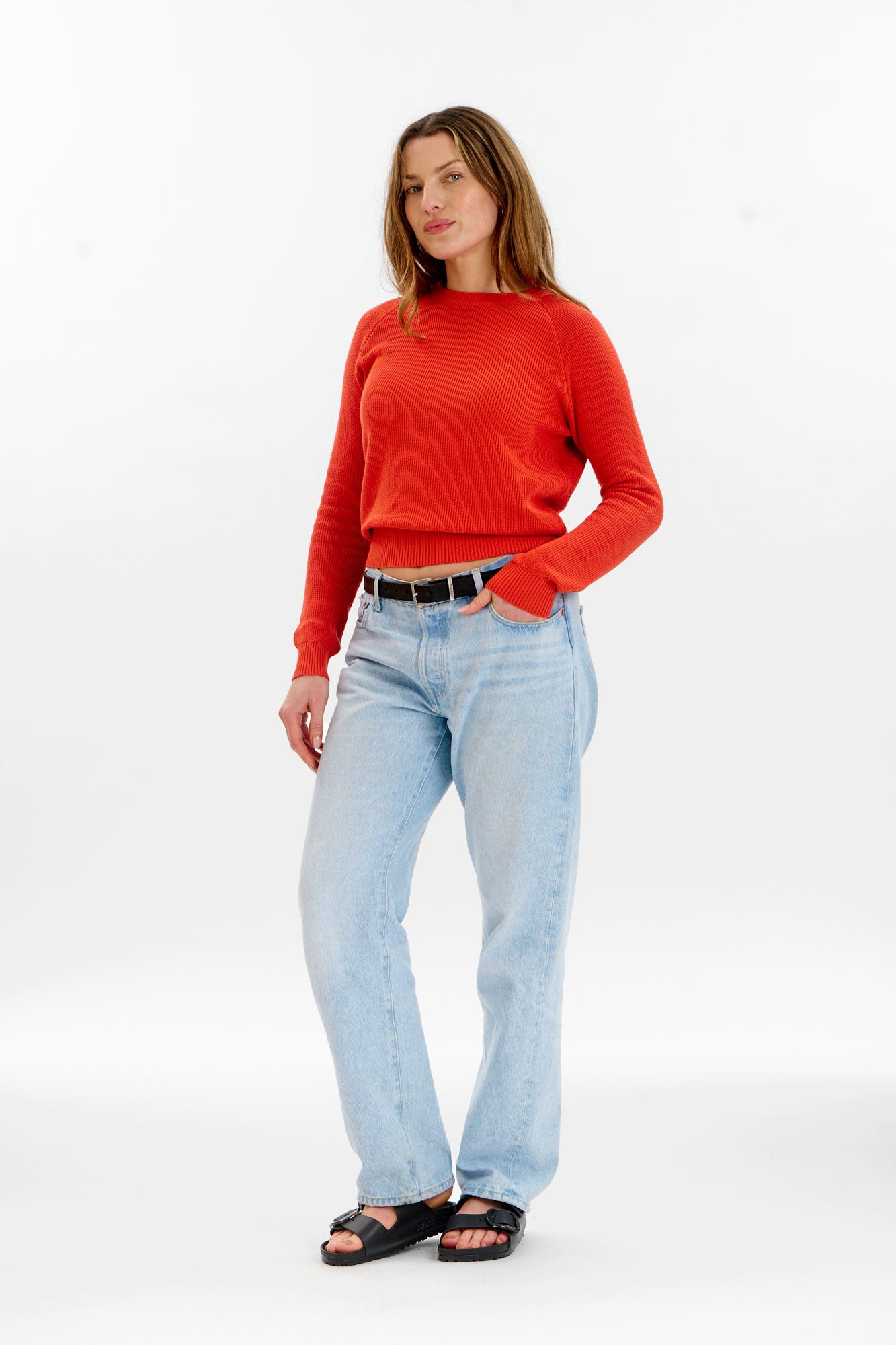 FOG Organic Cotton Jumper - Red
