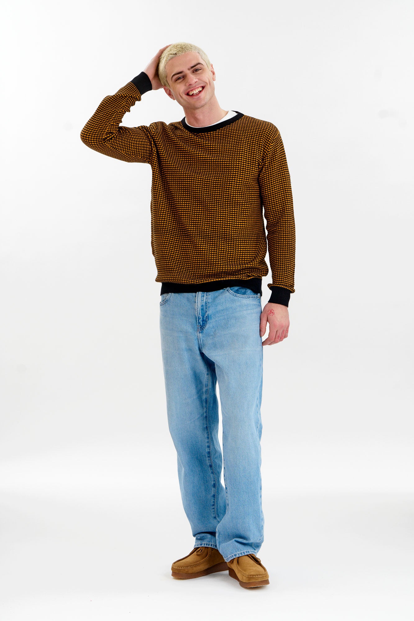 HASAN Organic Cotton Jumper - Black