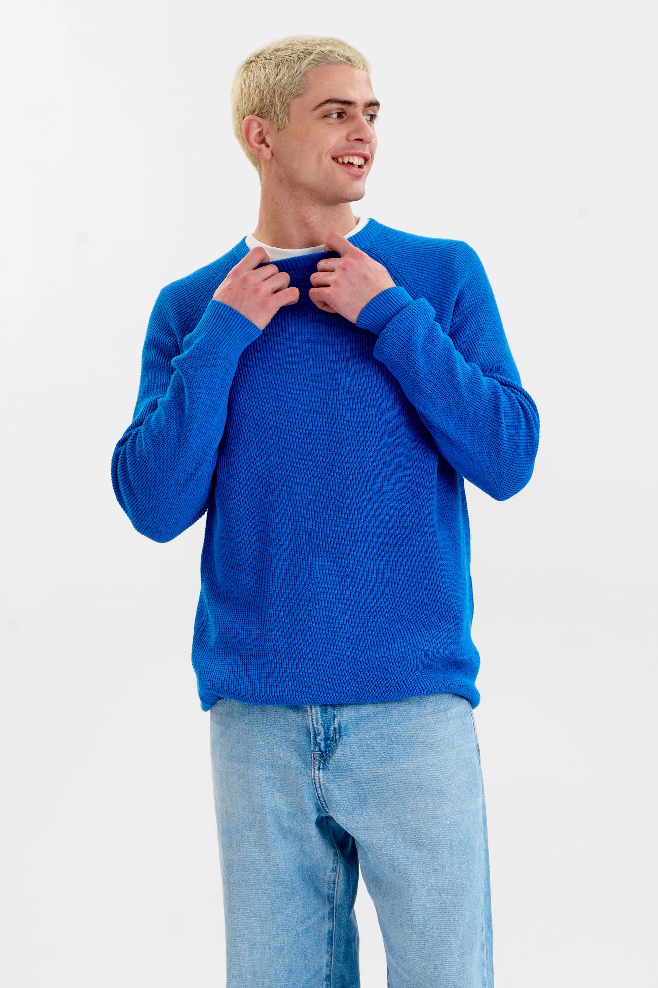 FOG Organic Cotton Jumper - Blue