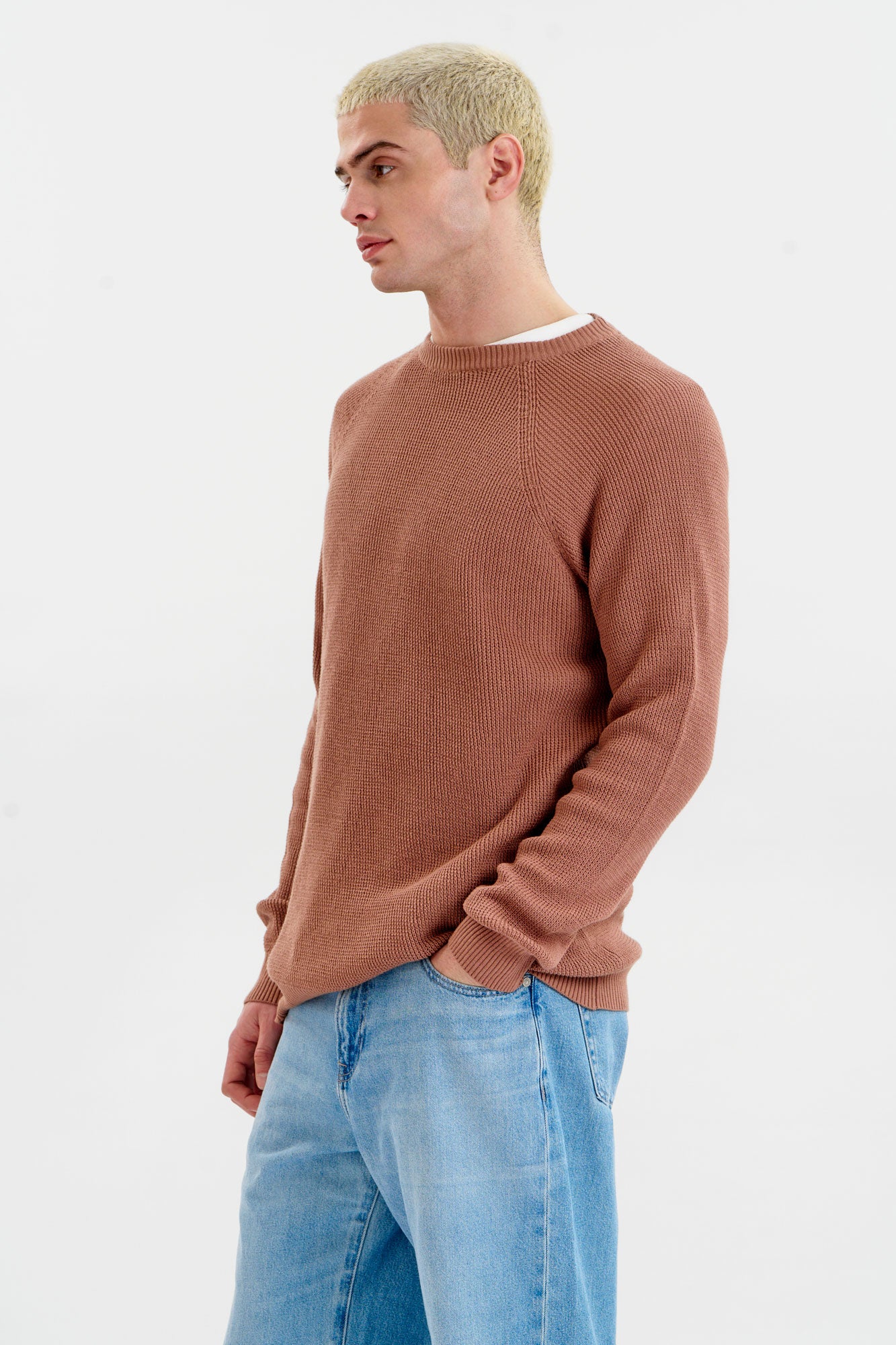 FOG Organic Cotton Jumper - Coffee