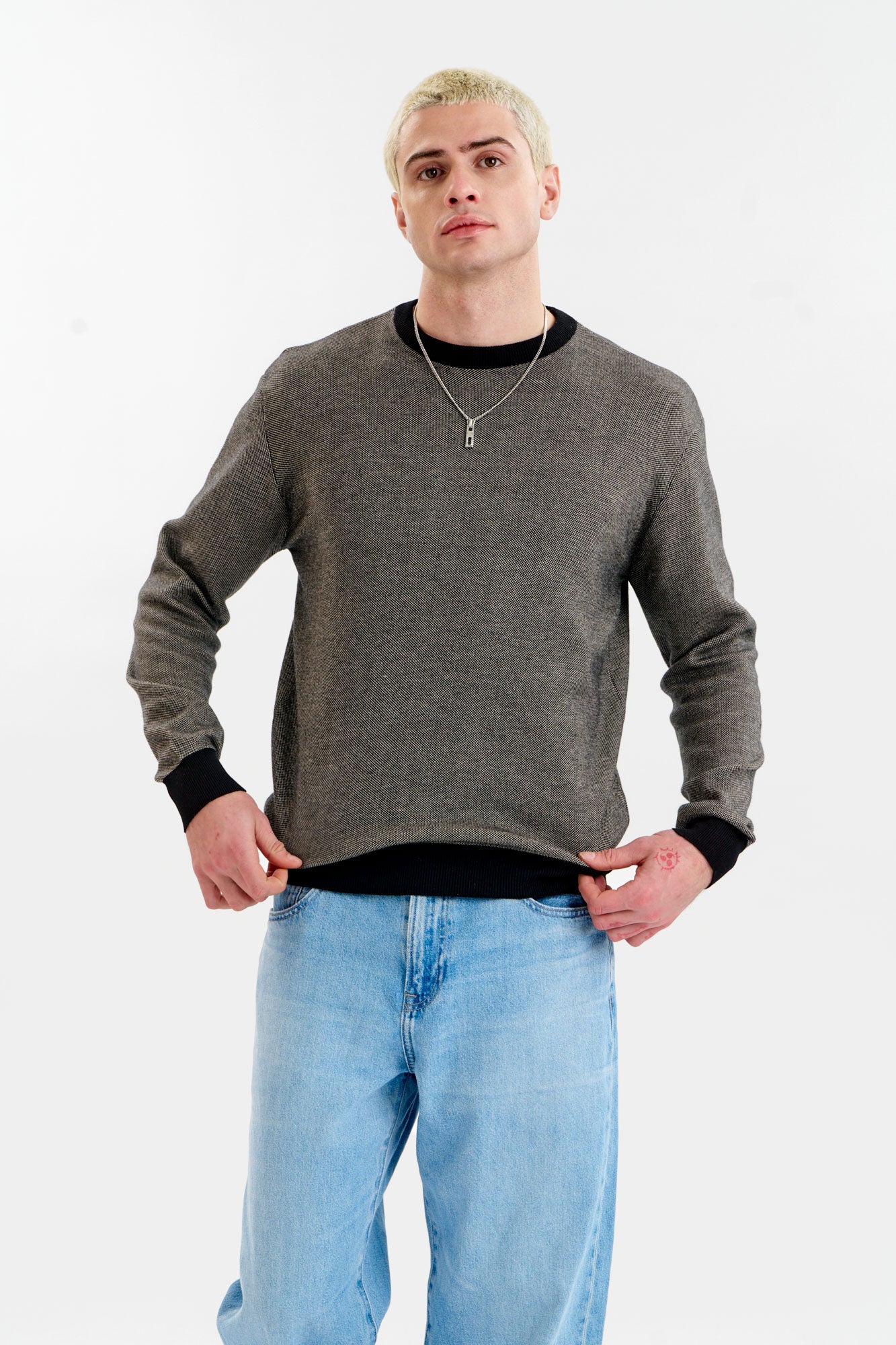LEON Organic Cotton Jumper - Mono