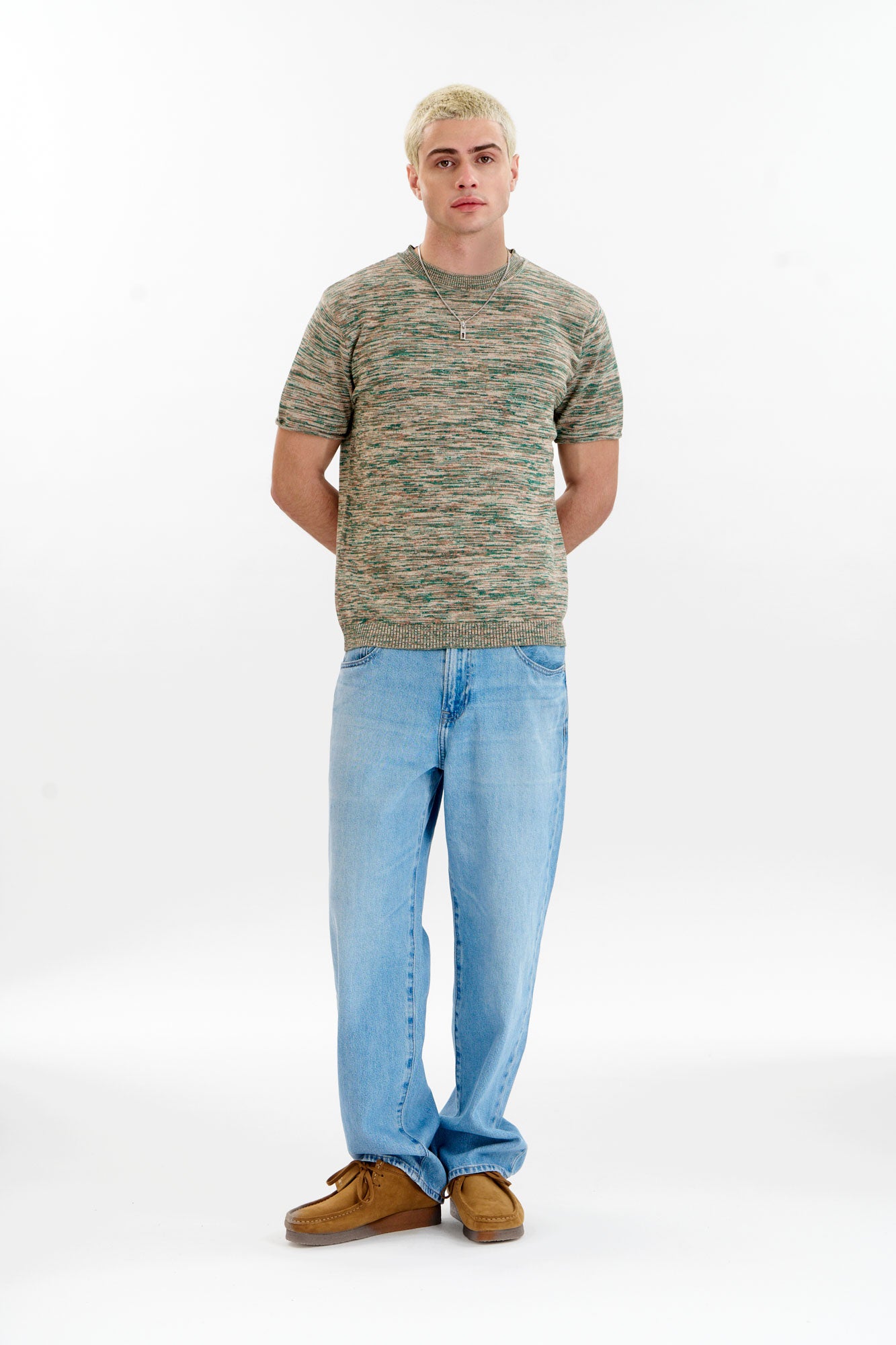 KAI Organic Cotton Knit Tee - Green