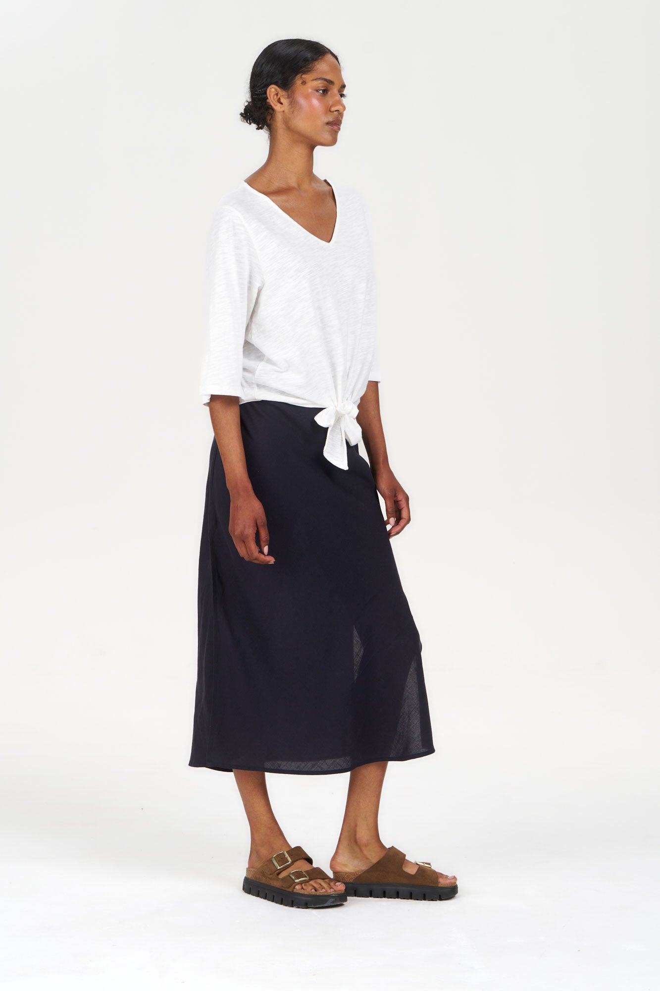 LYRA Organic Cotton Top - White