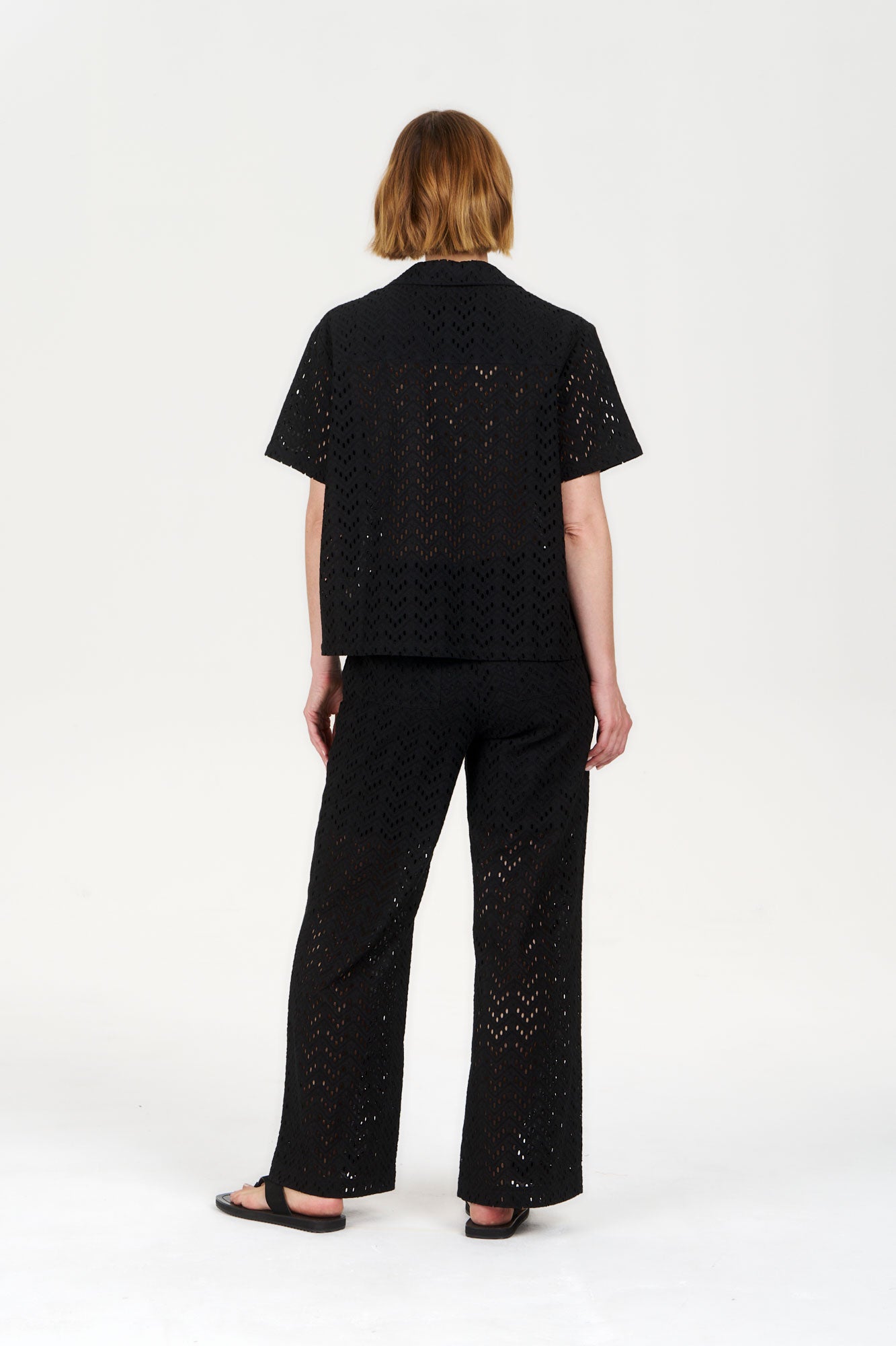 LUNA Organic Cotton Shirt - Black