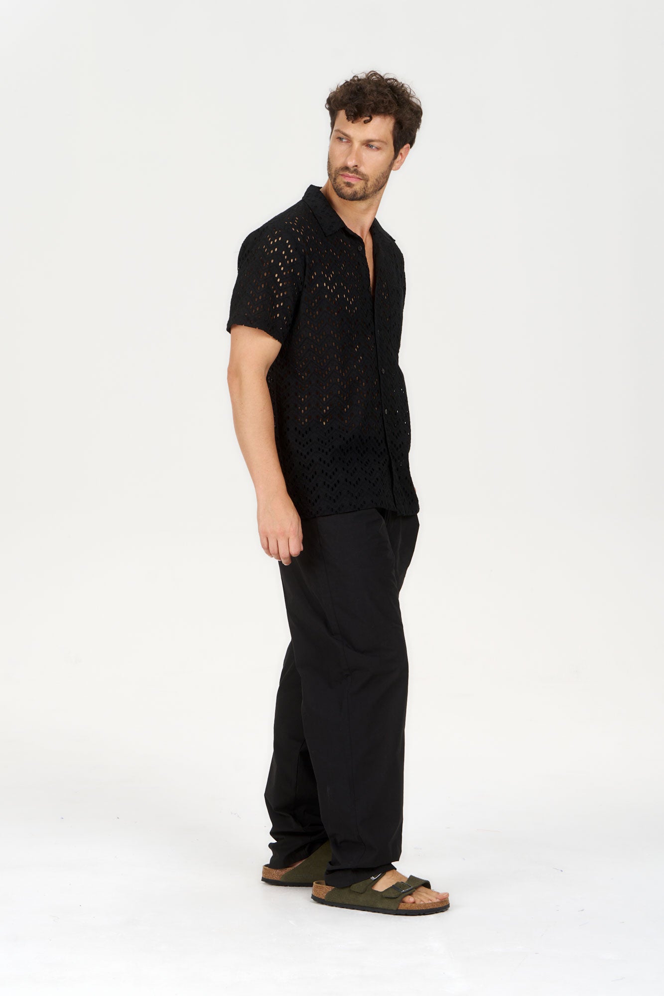 ALINO Organic Cotton Shirt - Black