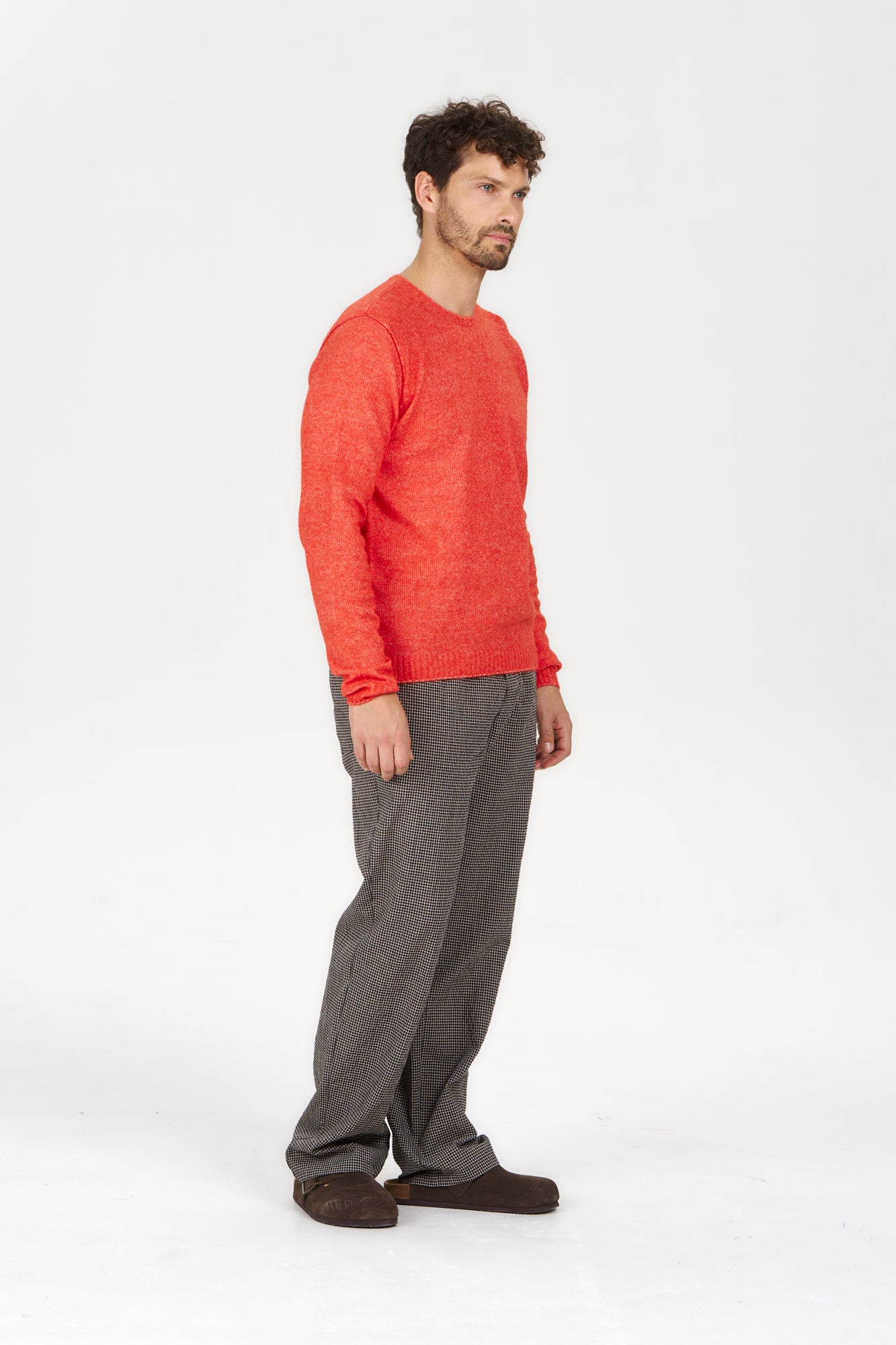 JOSHUA Organic Cotton Trouser - Check