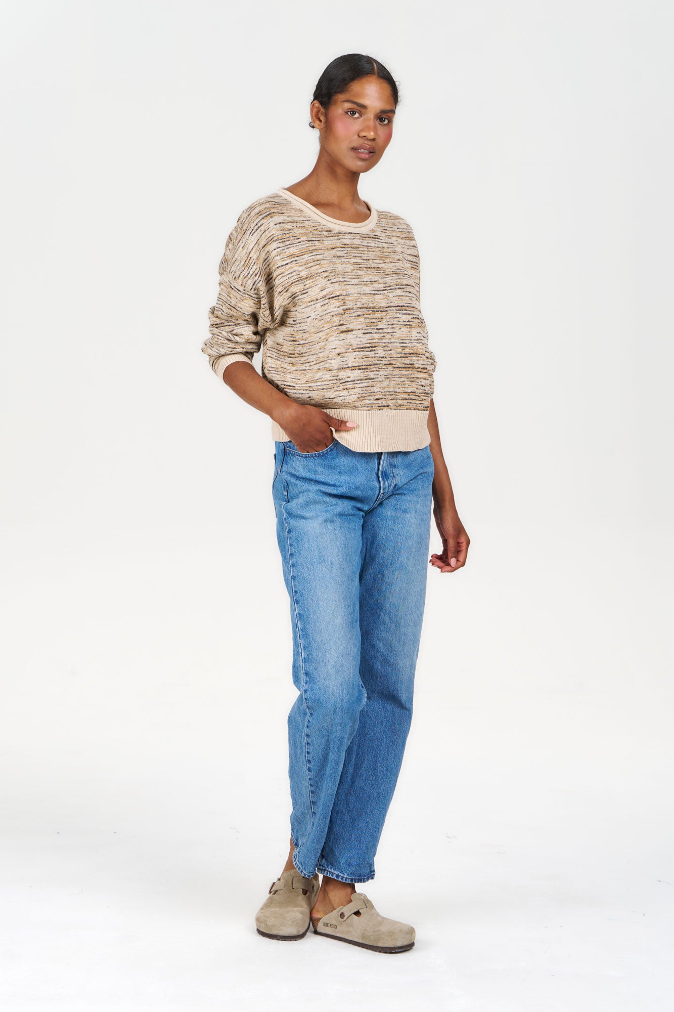 CHLOE Organic Cotton Jumper - Multi