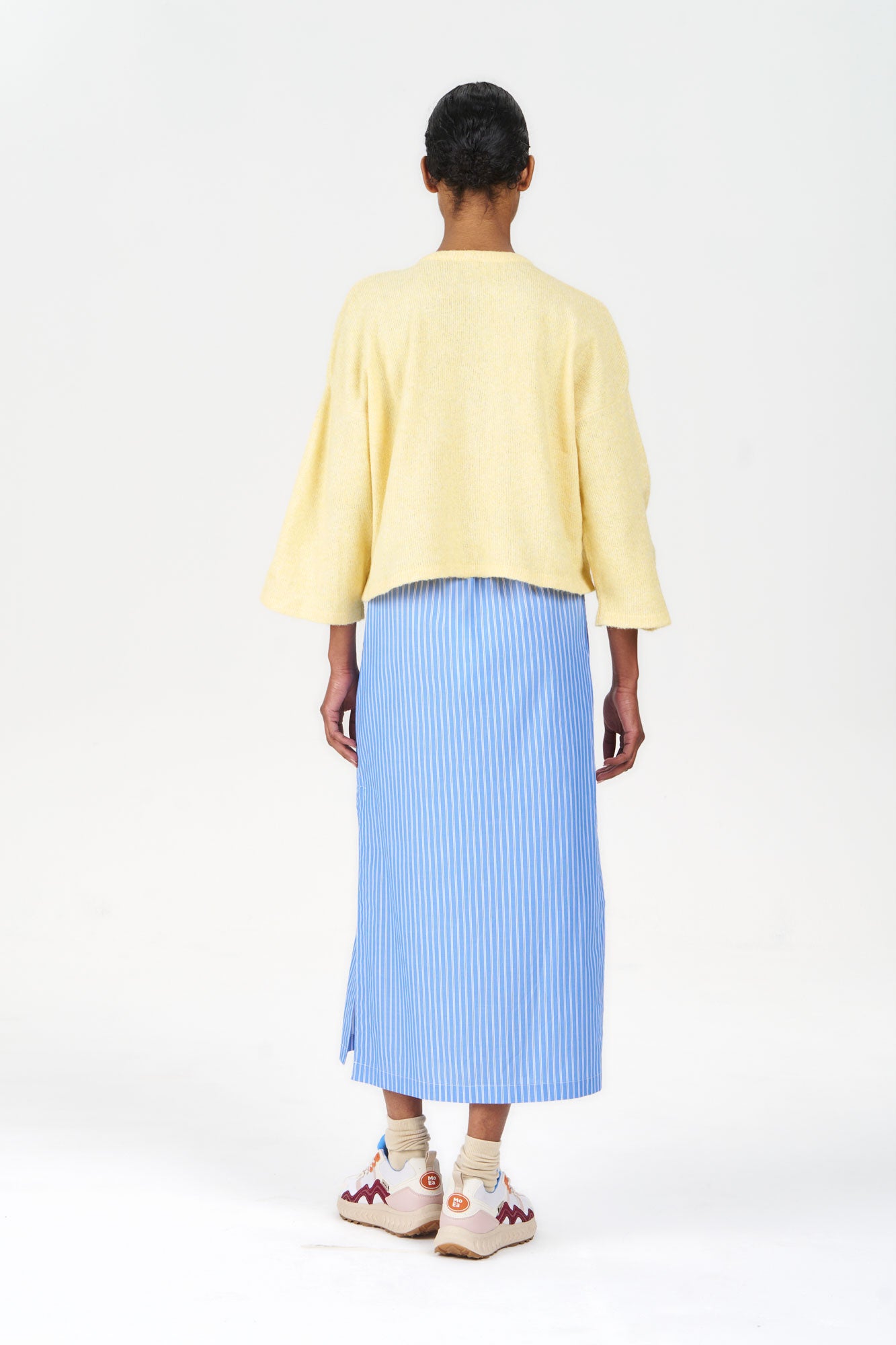 COVET Recycled Poly Cardigan - Yellow