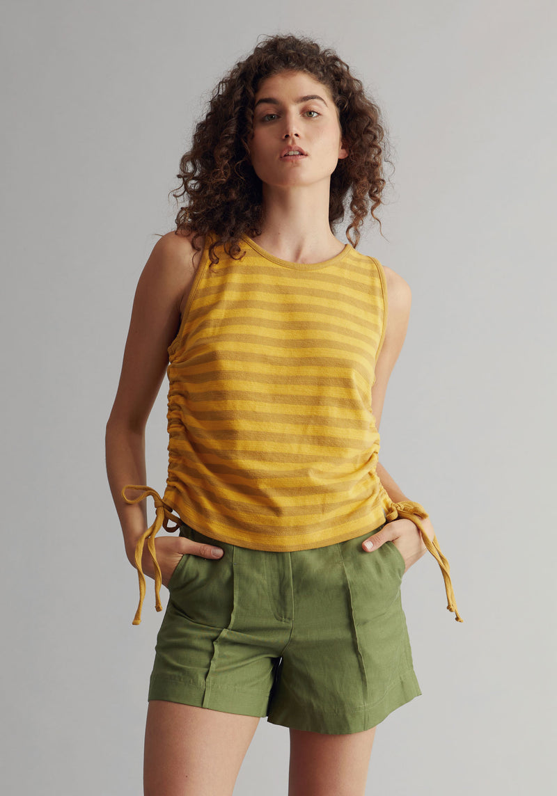 ROSALIE - GOTS Organic Cotton Top Honey