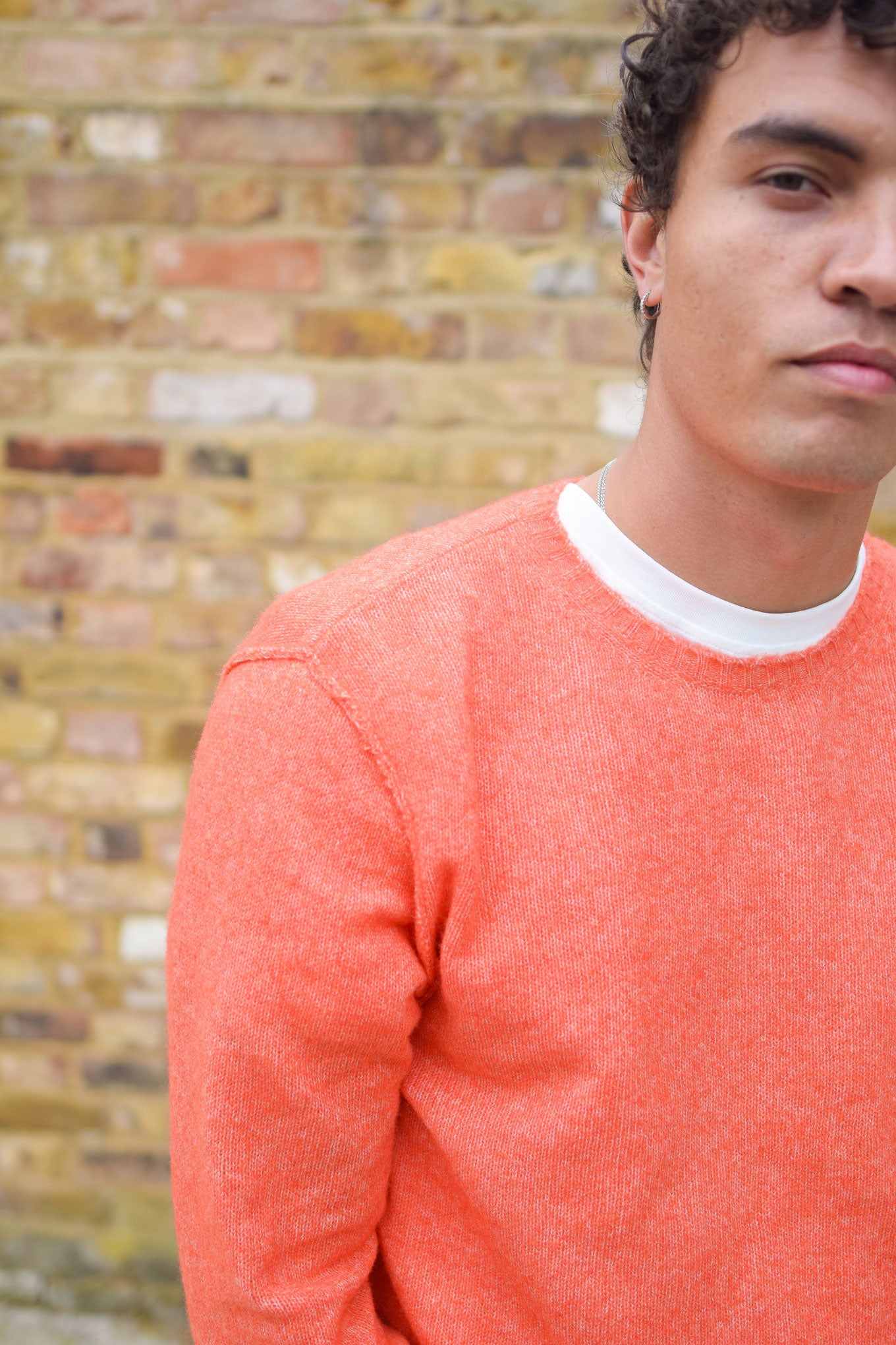 BOBBIE Recycled Poly Jumper - Orange
