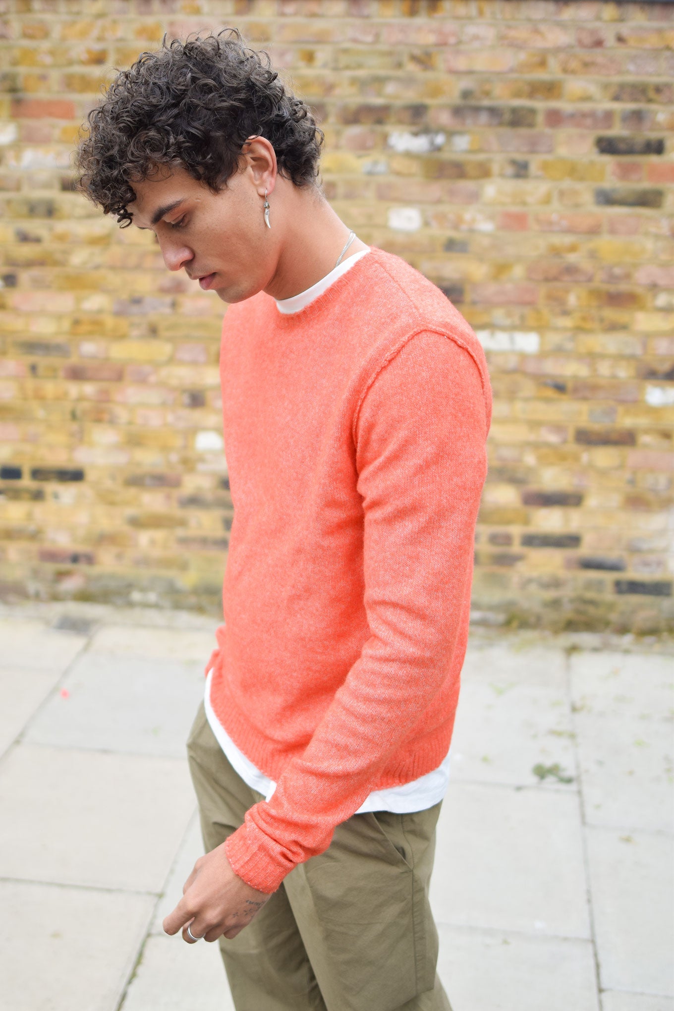 BOBBIE Recycled Poly Jumper - Orange