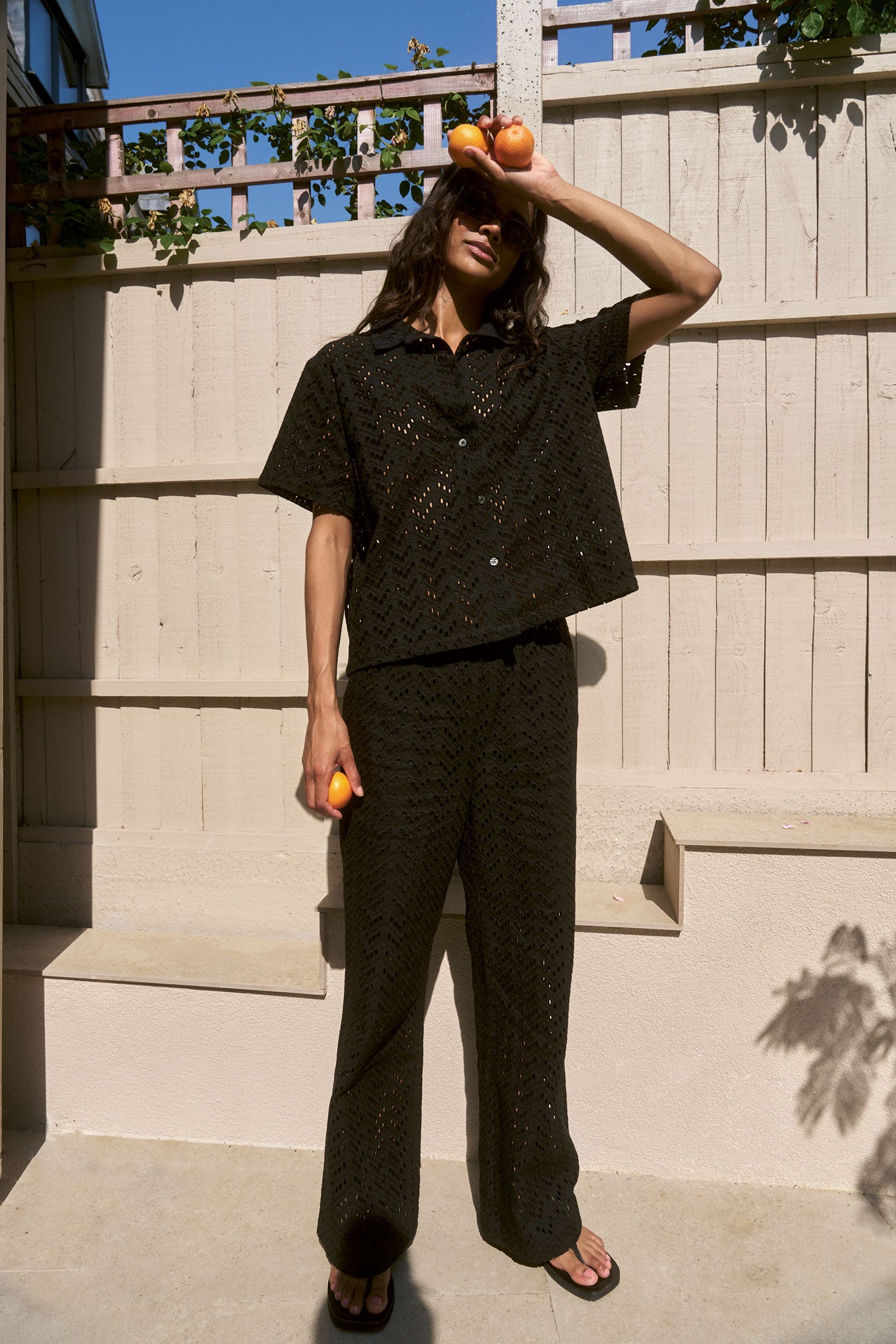 LUNA Organic Cotton Shirt - Black