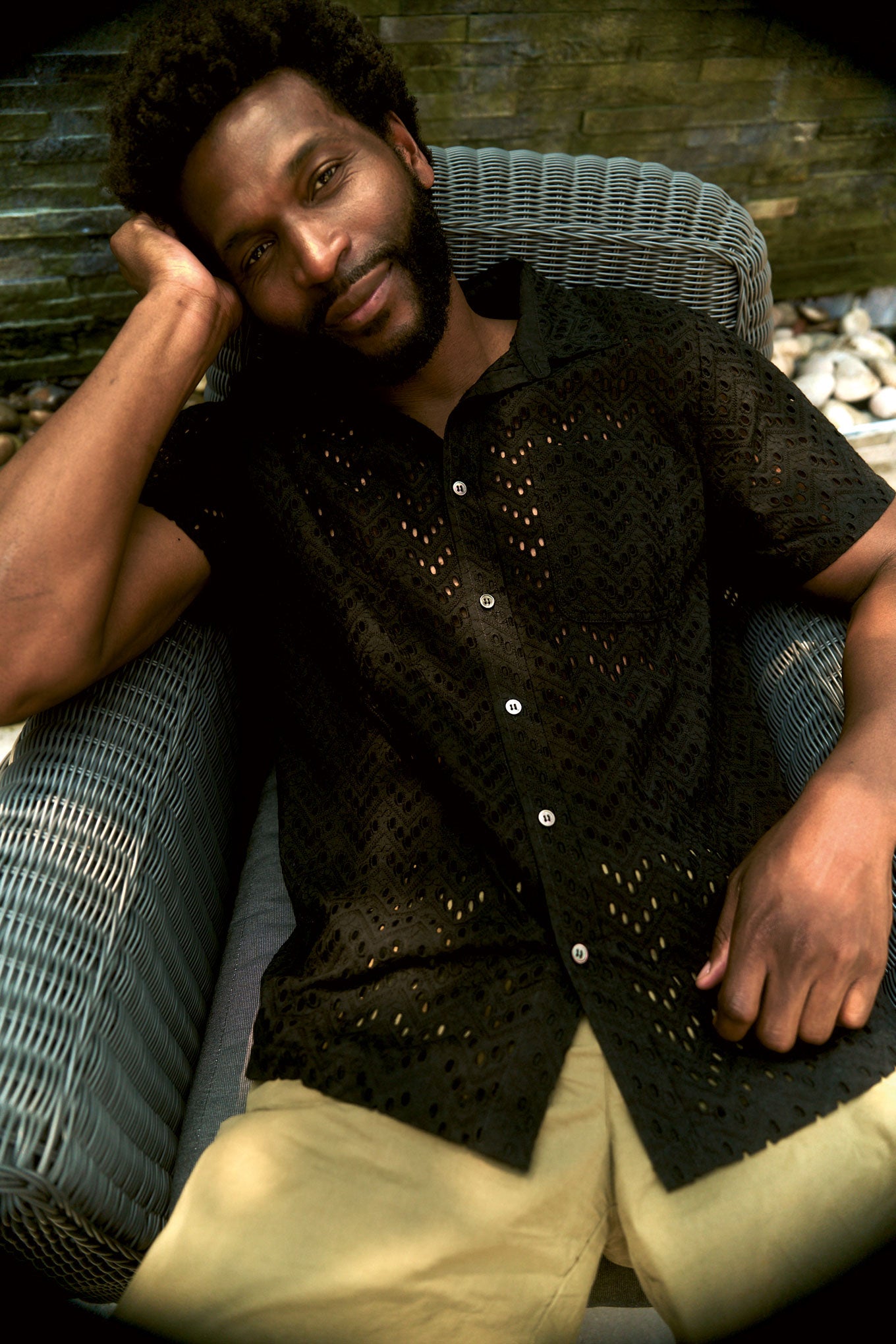 ALINO Organic Cotton Shirt - Black