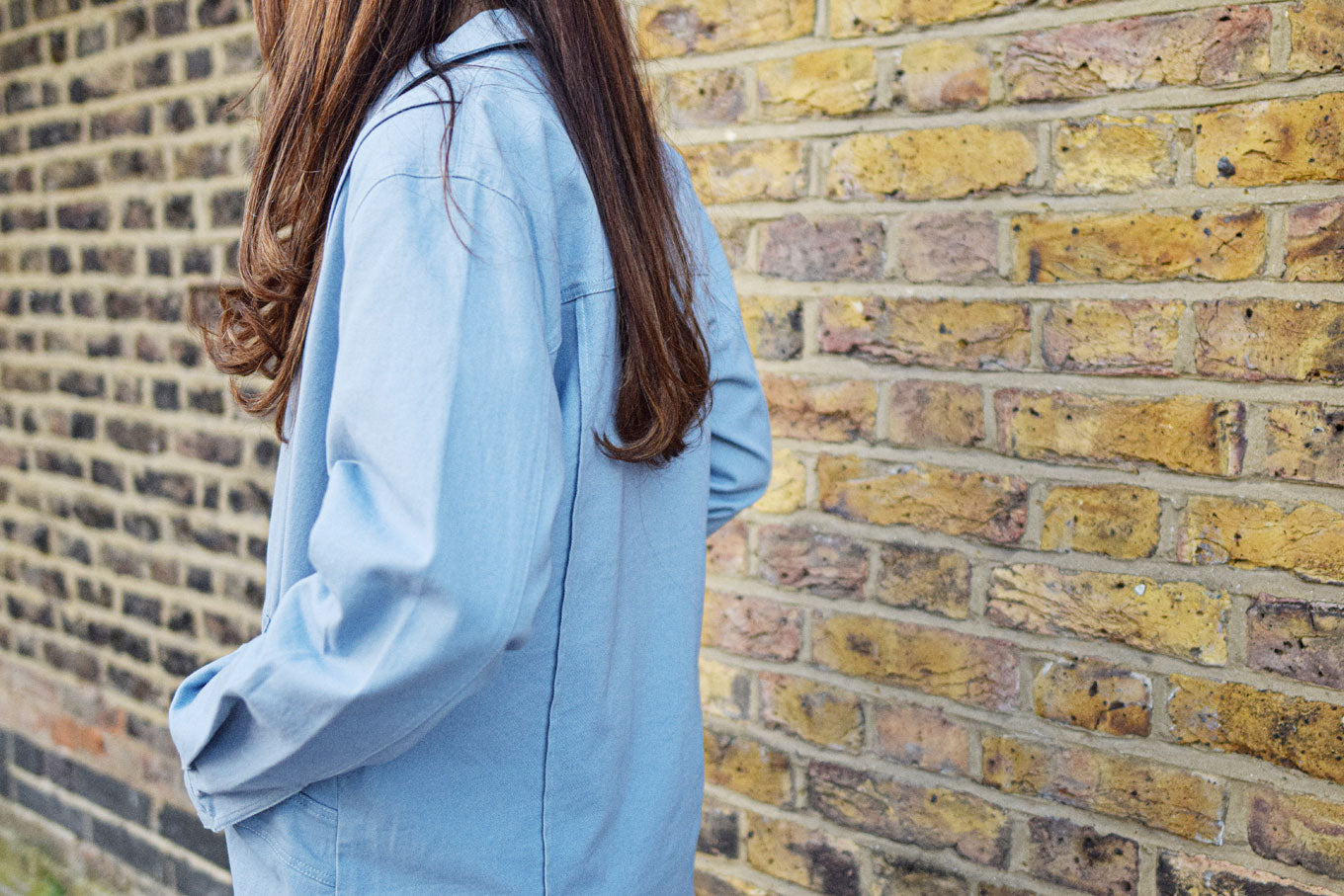 CHORE Organic Cotton Jacket - Blue