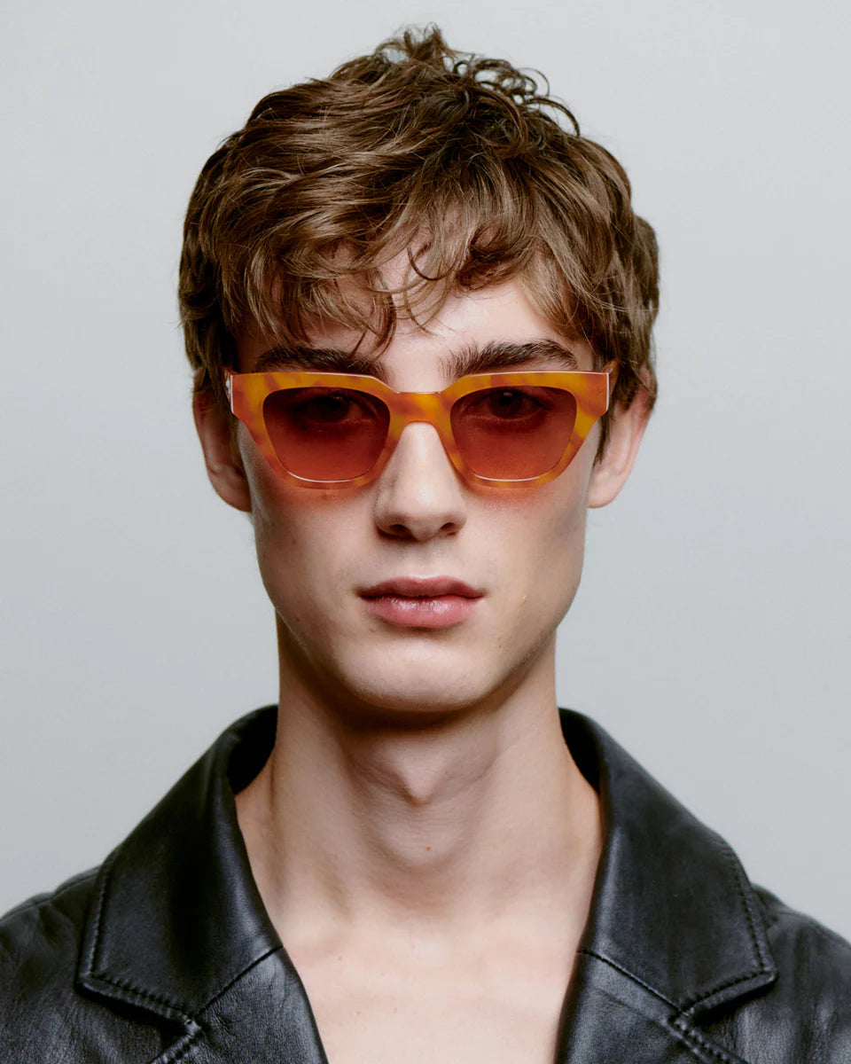 KAWS - Burnt Amber Sunglasses by A.Kjaerbede