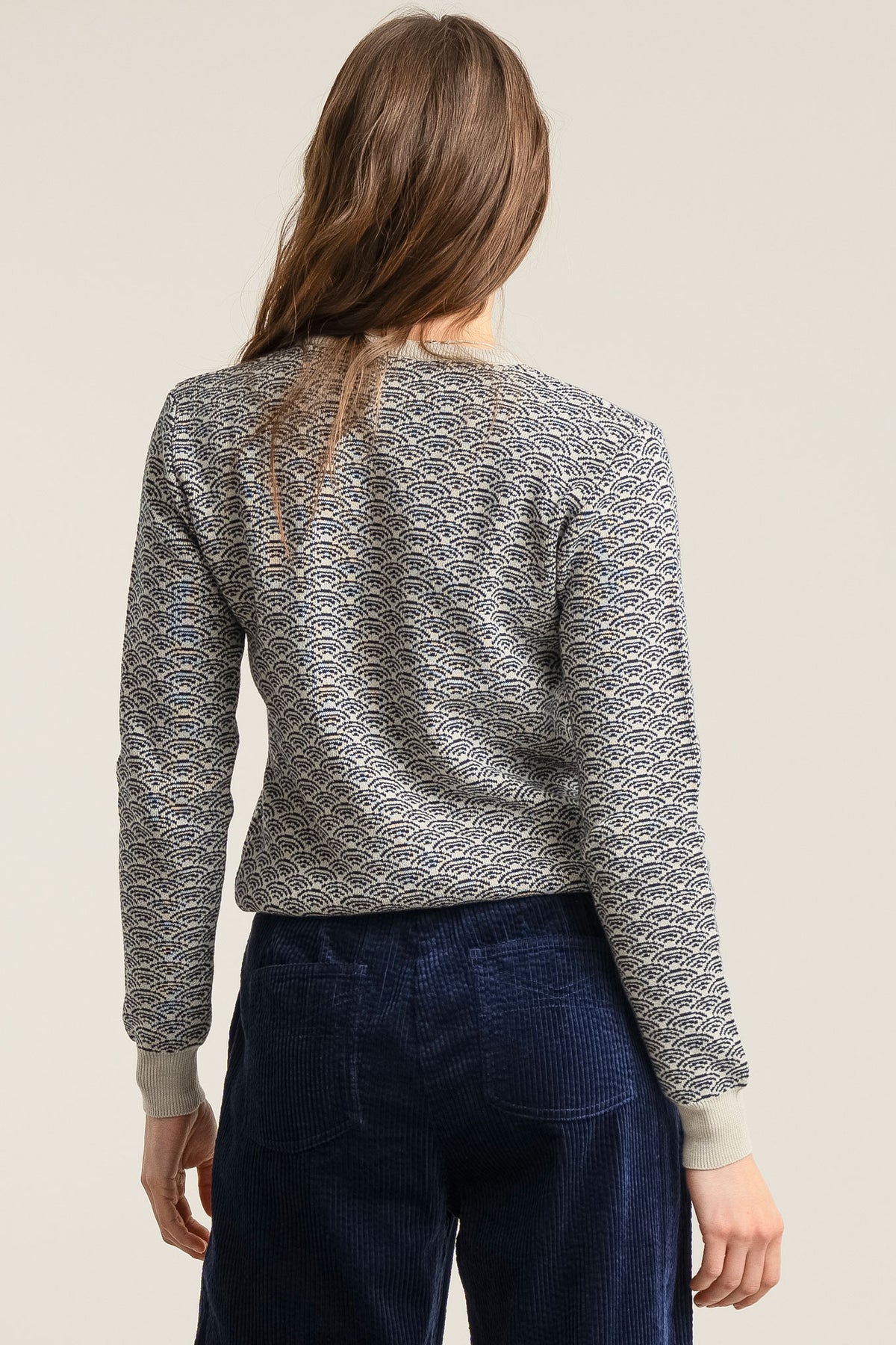 TARA - Organic Cotton Jumper White