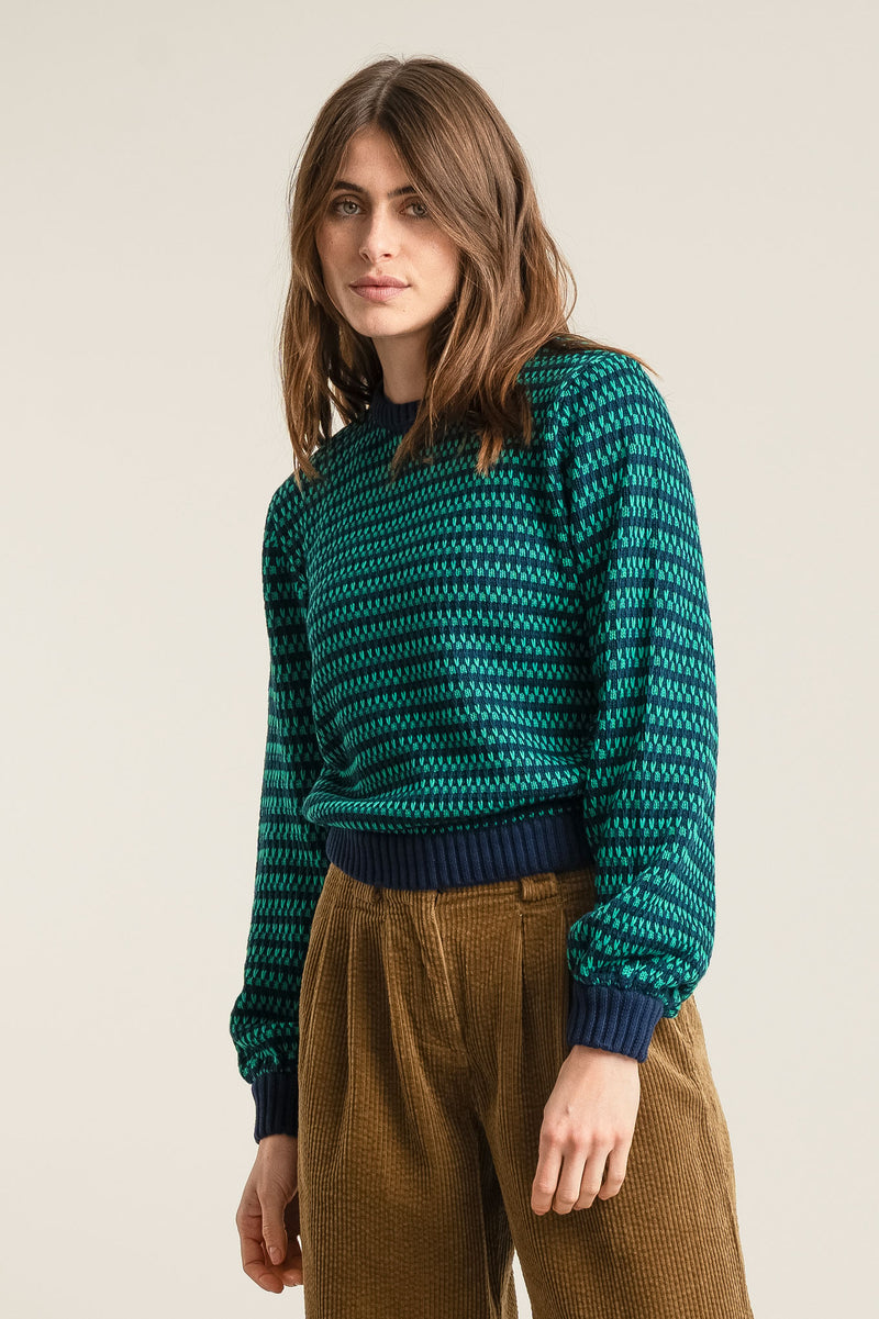 MAE - Organic Cotton Jumper Navy