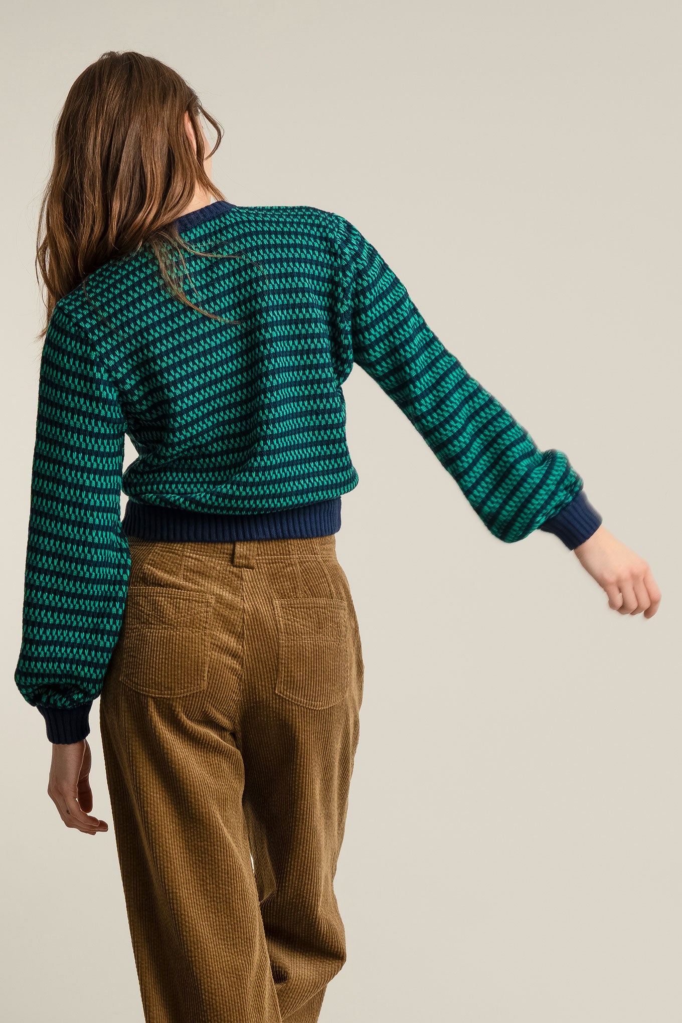 MAE - Organic Cotton Jumper Navy