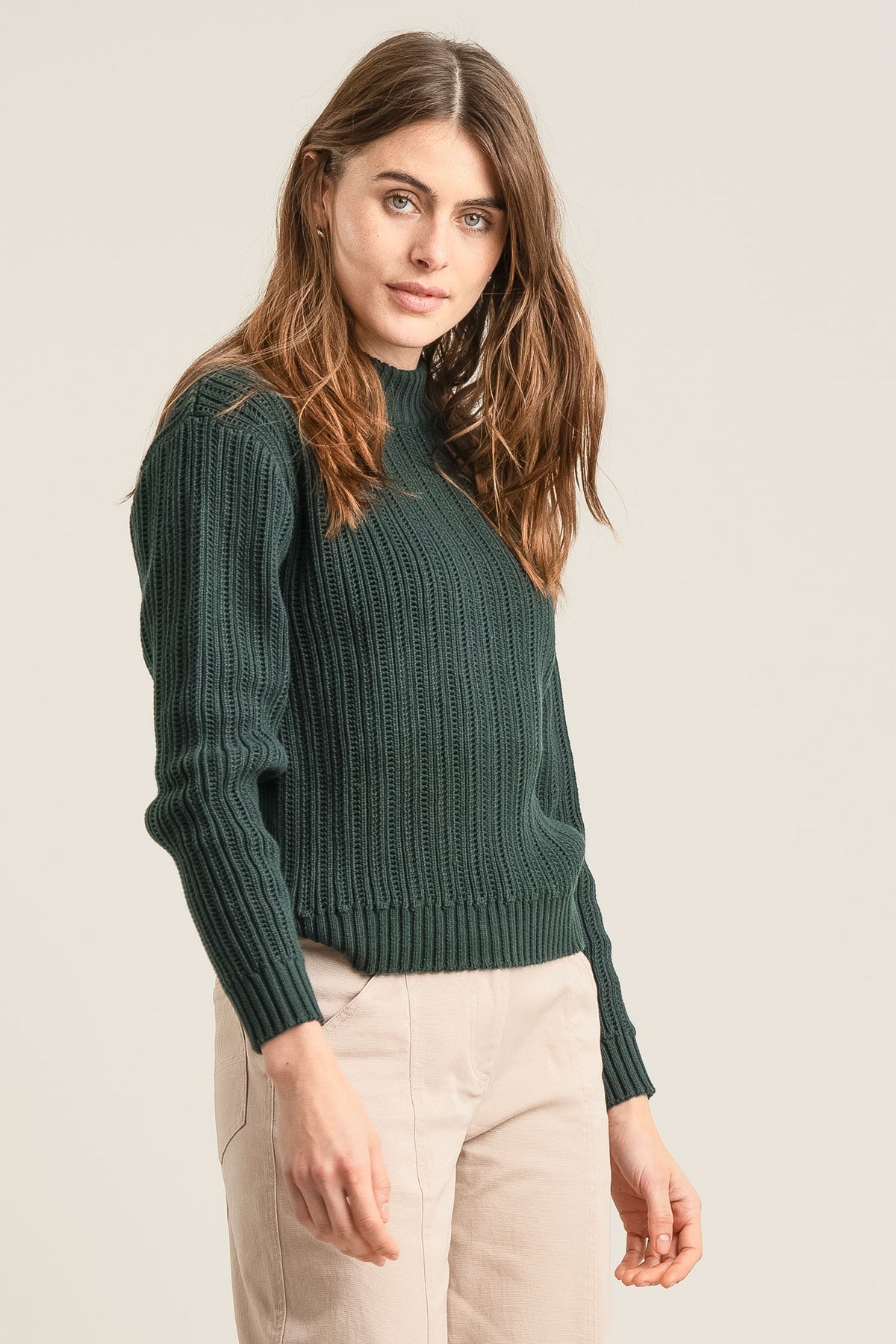 POSEY Organic Cotton Jumper - Green