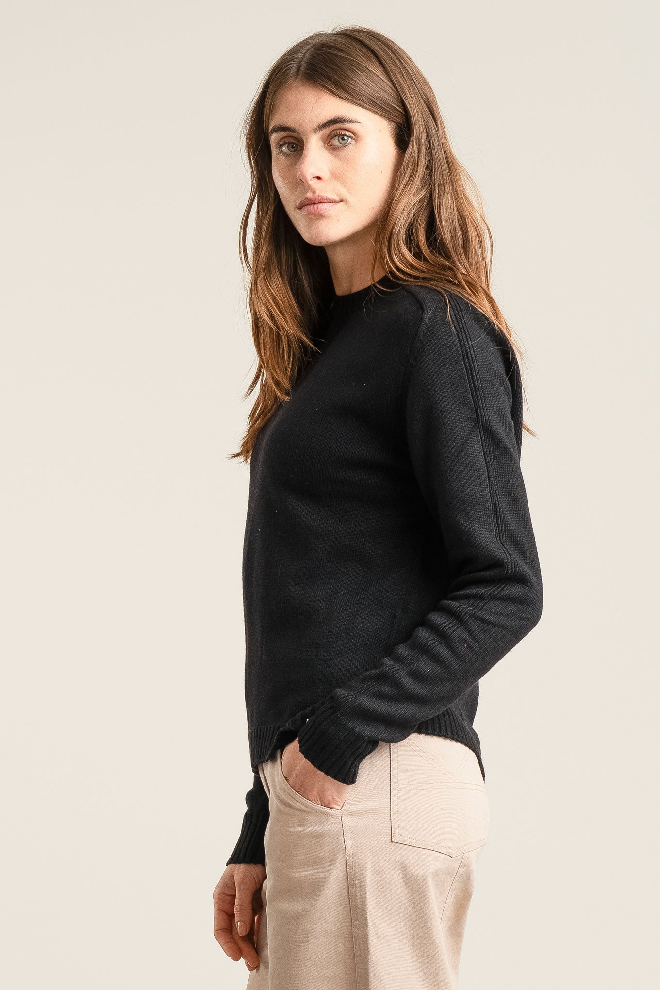 ALICE Wool Jumper - Black