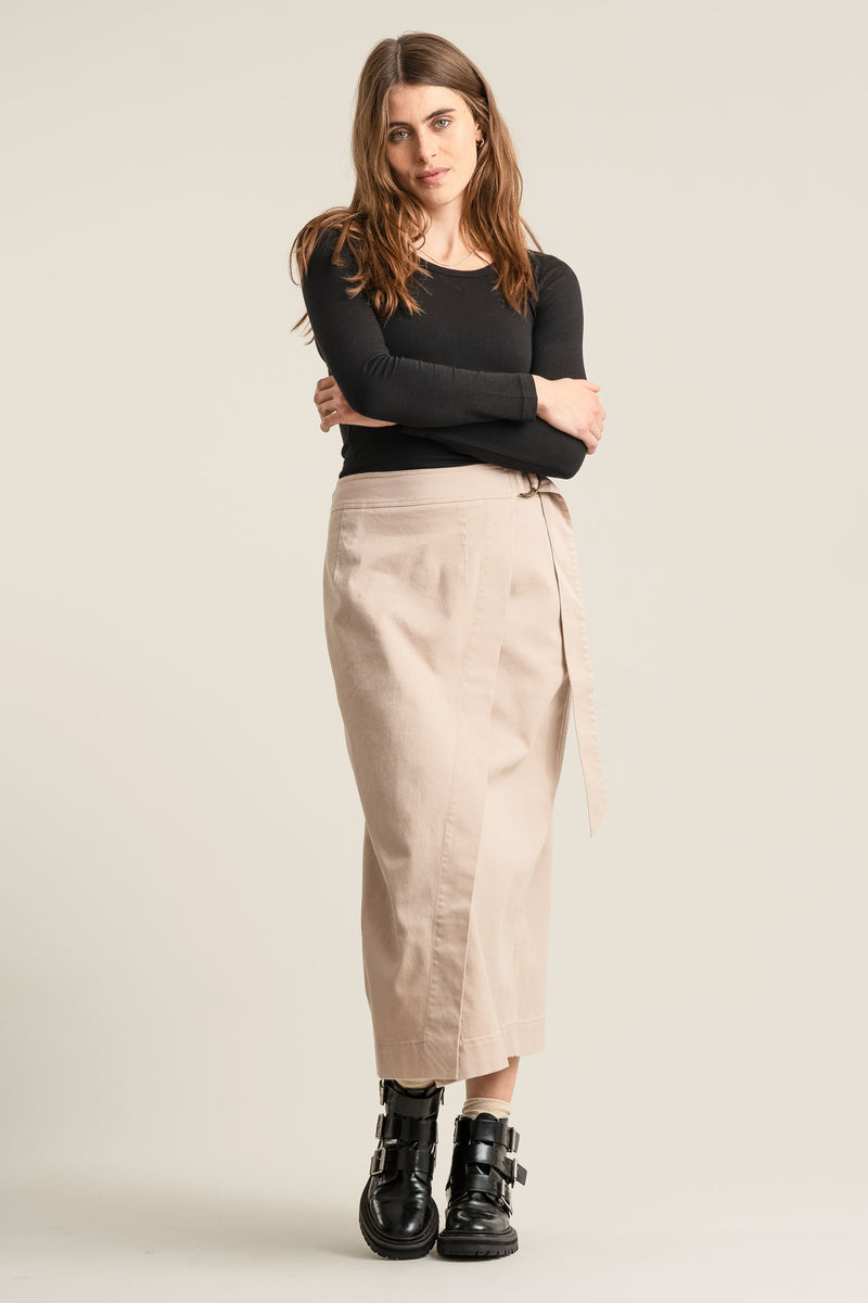 SANTO Organic Cotton Skirt - Dusty Pink