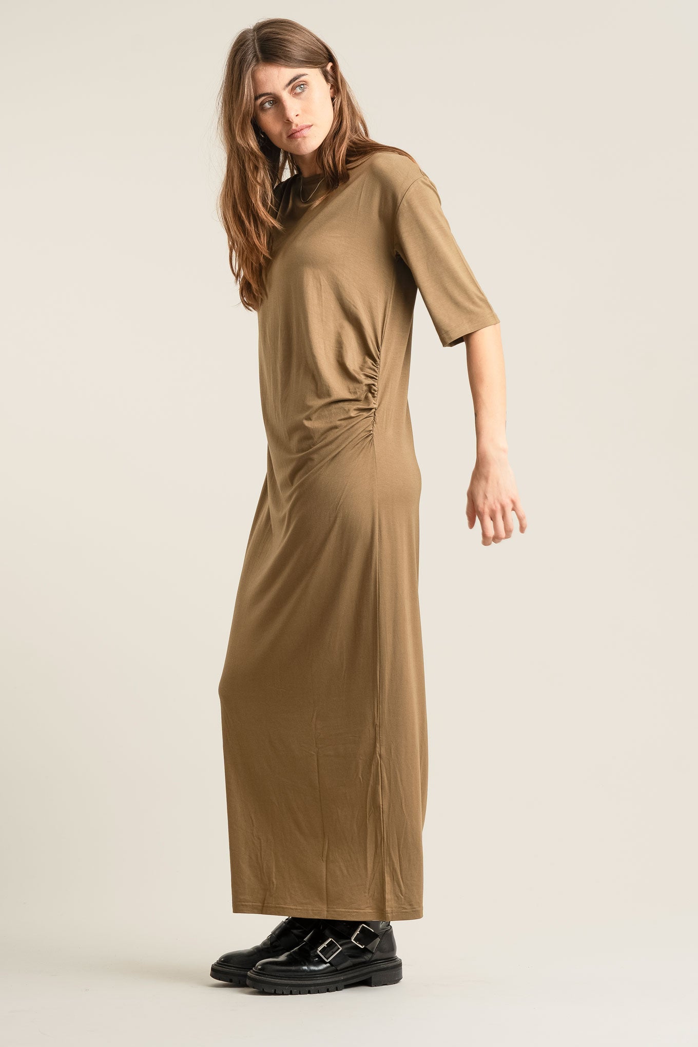 SAHARA Modal Dress - Olive