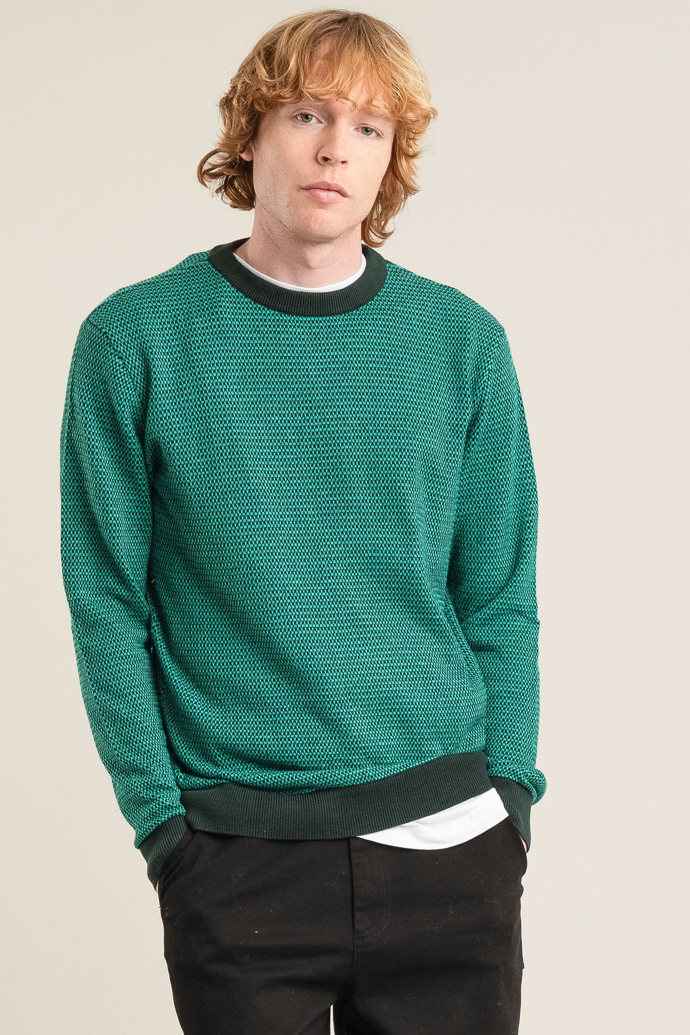 OPAL Organic Cotton Jumper - Teal