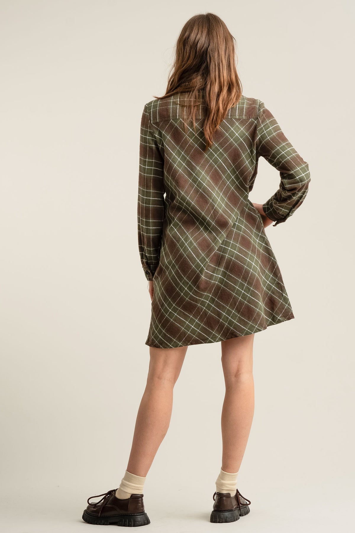 PEARL Organic Cotton Dress - Green