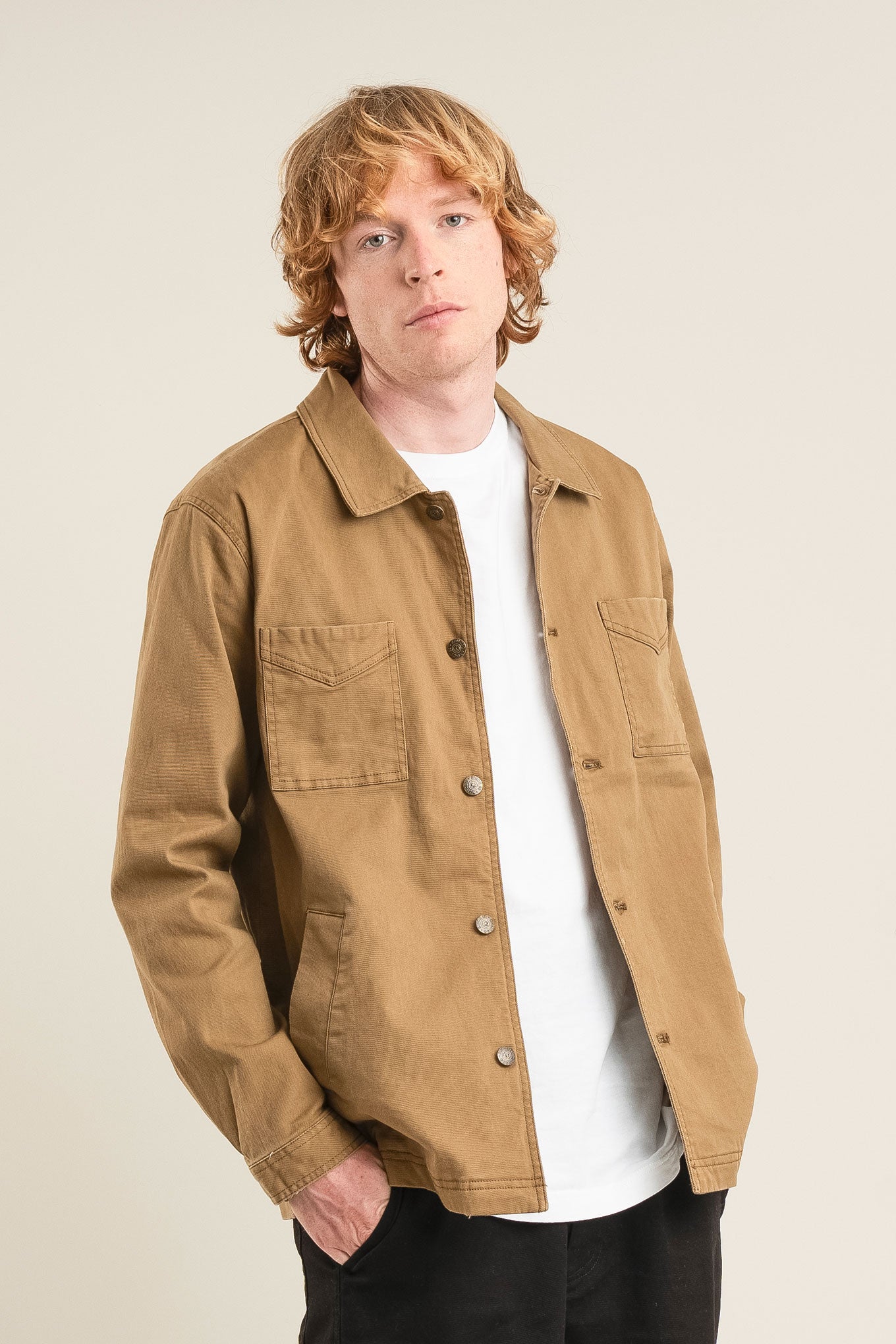 STANLEY Organic Cotton Tencel Jacket - Olive
