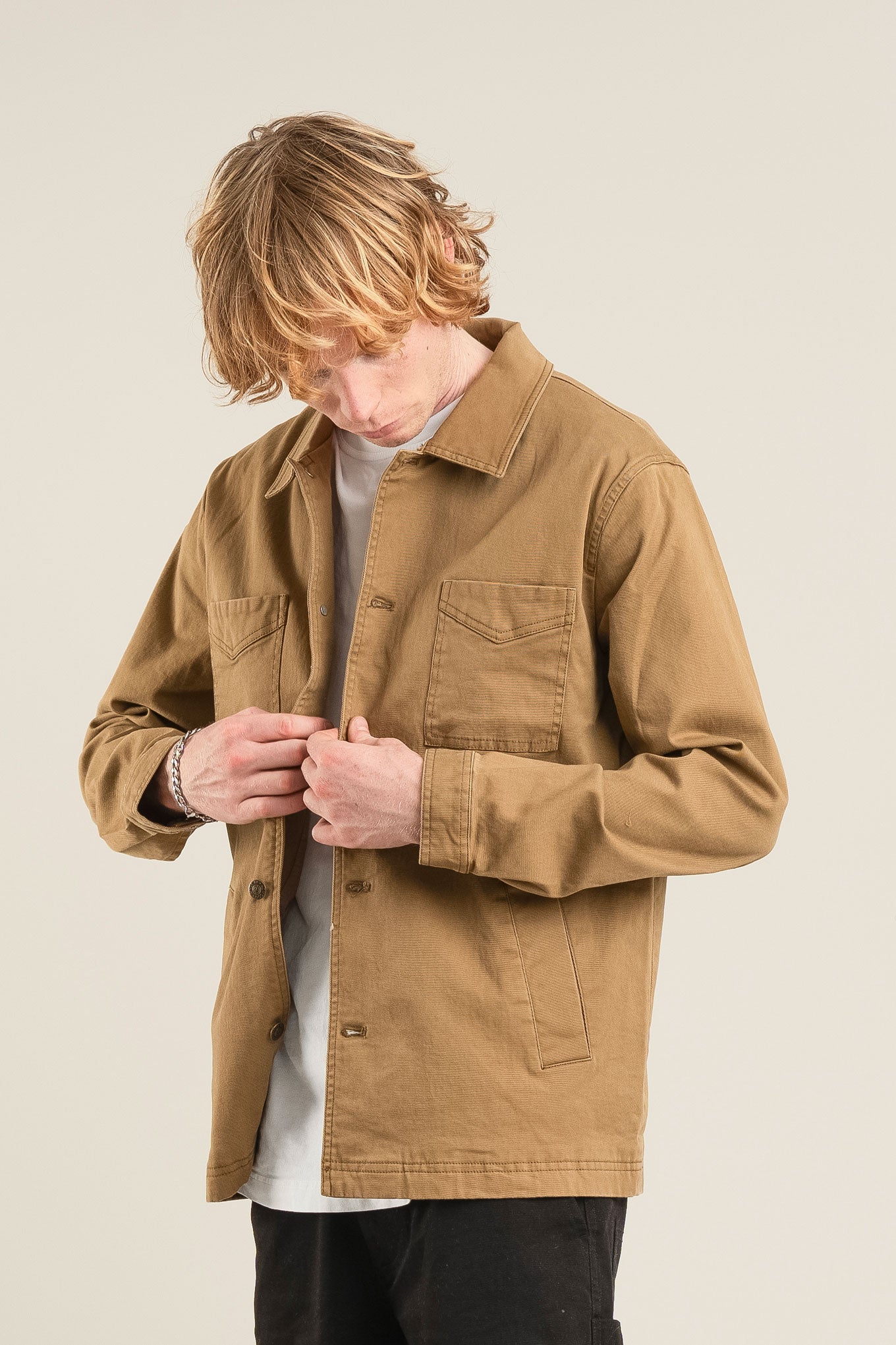 STANLEY Organic Cotton Tencel Jacket - Olive