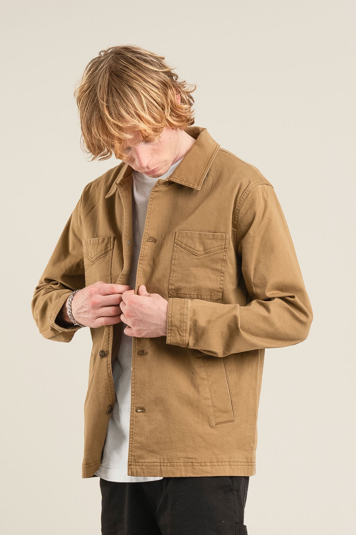 STANLEY Organic Cotton Tencel Jacket - Olive